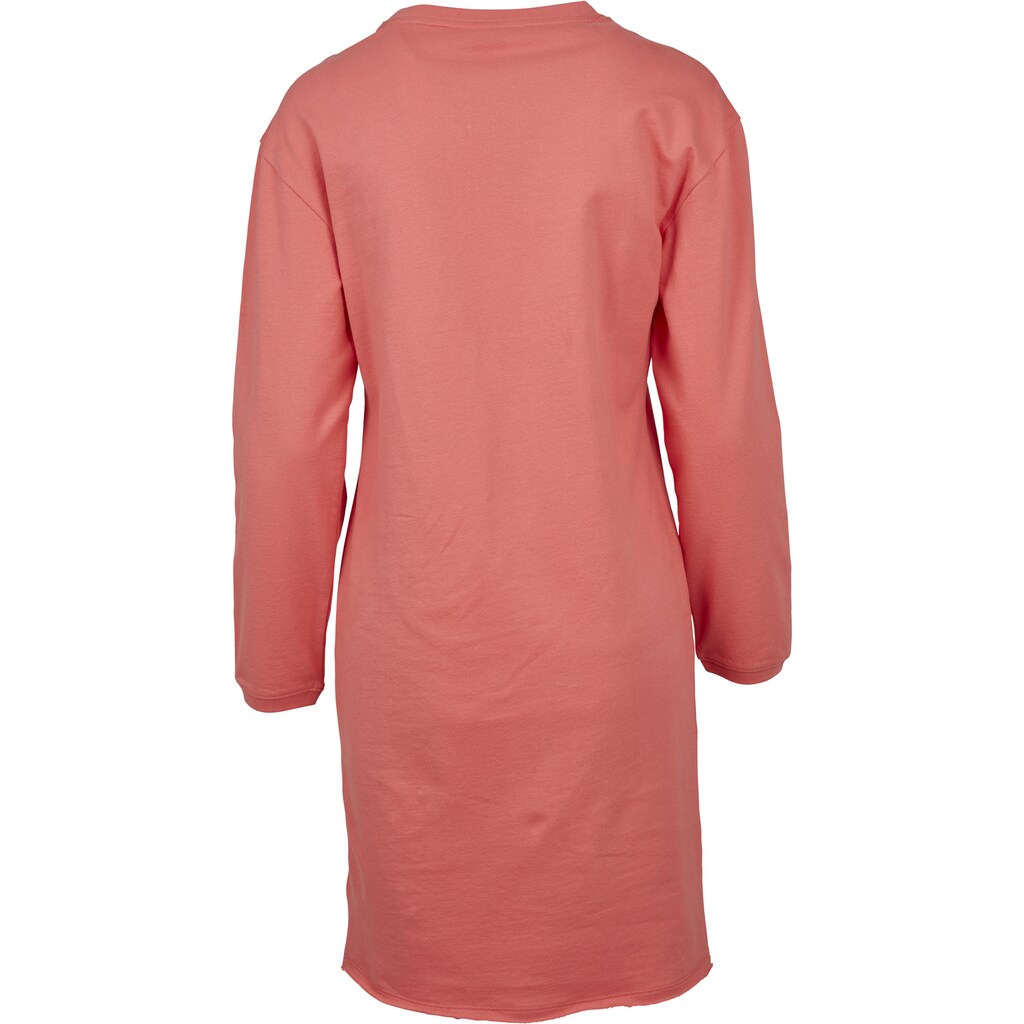 URBAN CLASSICS Shirtkleid »Urban Classics Damen Ladies Terry Volant Dress«, (1 tlg.)
