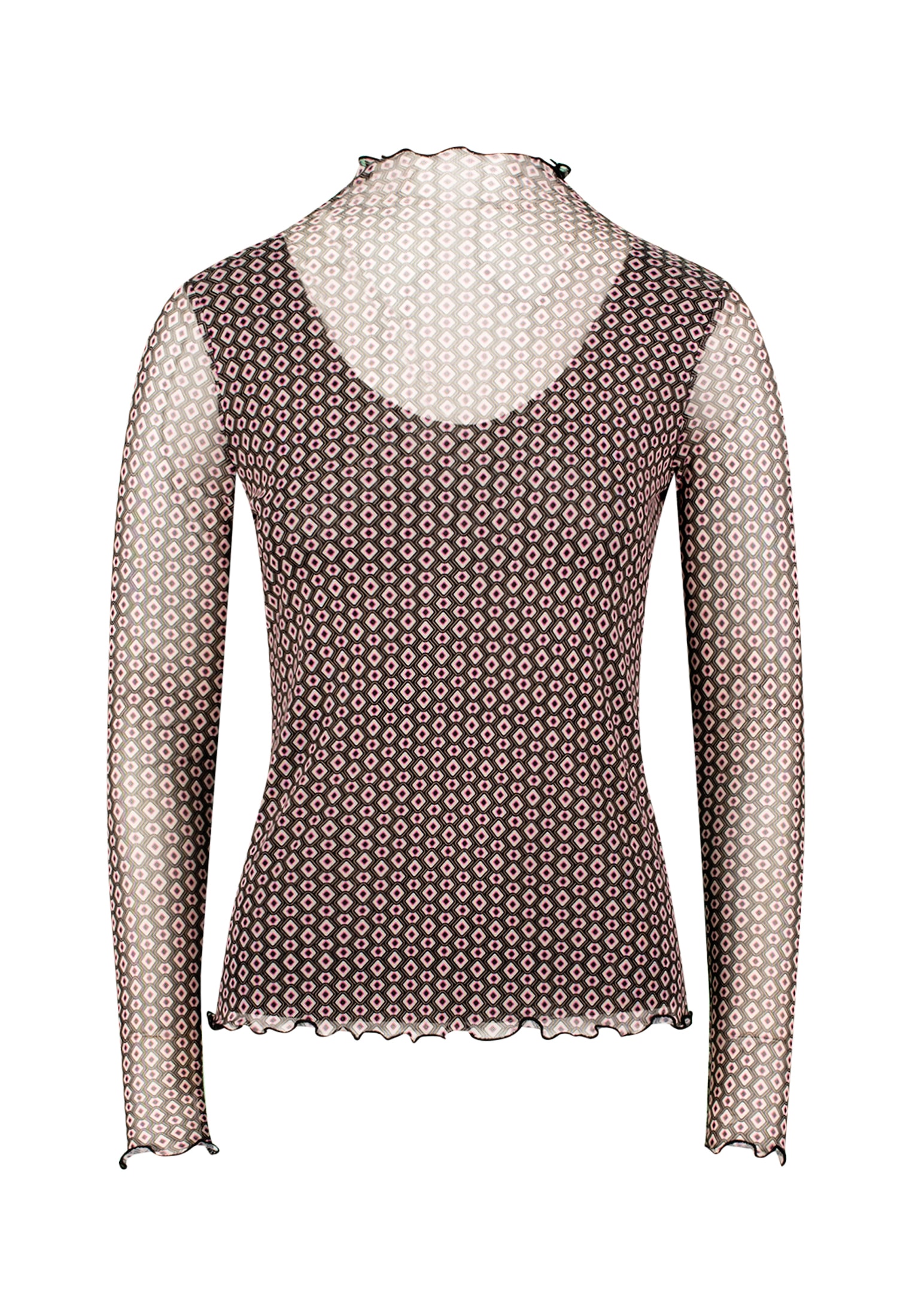 Zero Kurzarmshirt »Damen mit grafischem Print« 1 tlg. Plain/ohne Details