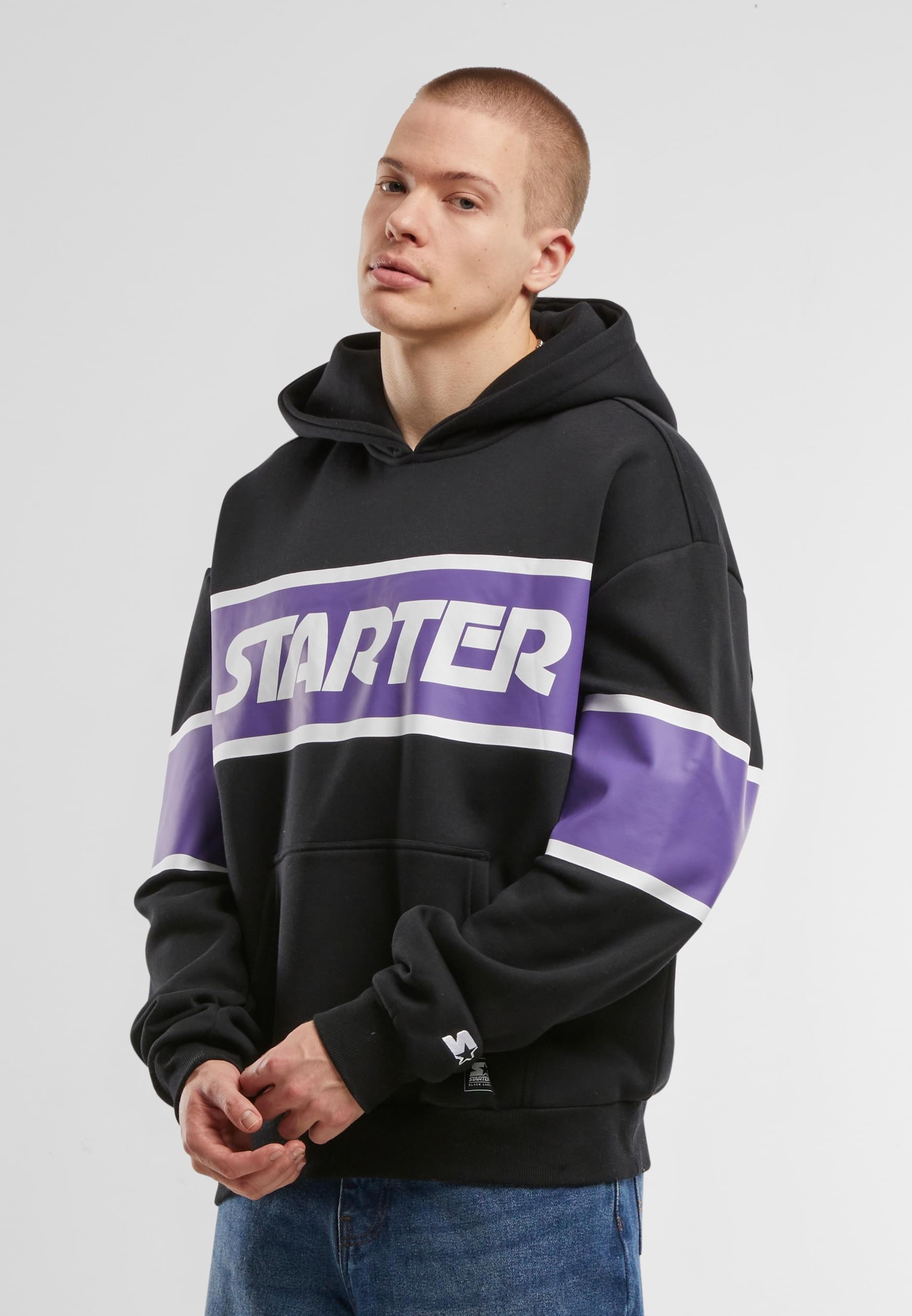 Starter Black Label Kapuzensweatshirt »Starter Black Label Starter Across Stripe Hoodie«, (1 tlg.)
