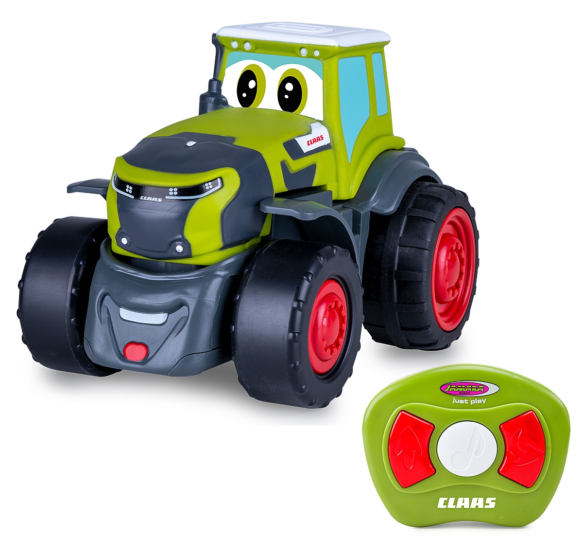 "RC-Traktor JAMARA ""Claas My first RC Traktor 2,4GHz mit Sound"", grün, Fernlenkfahrzeuge, KinderB:12,5cm H:12,5cm T:17,6cm, B:12,5cm H:12,5cm
