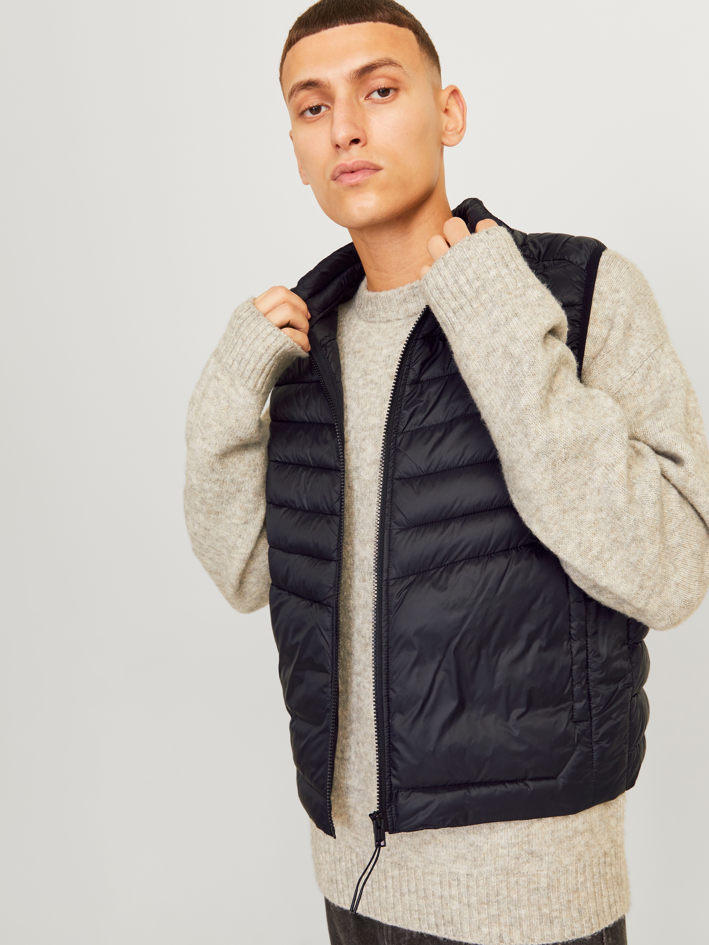 Jack & Jones Steppweste "JJESPRINT BODYWARMER COLLAR NOOS" günstig online kaufen