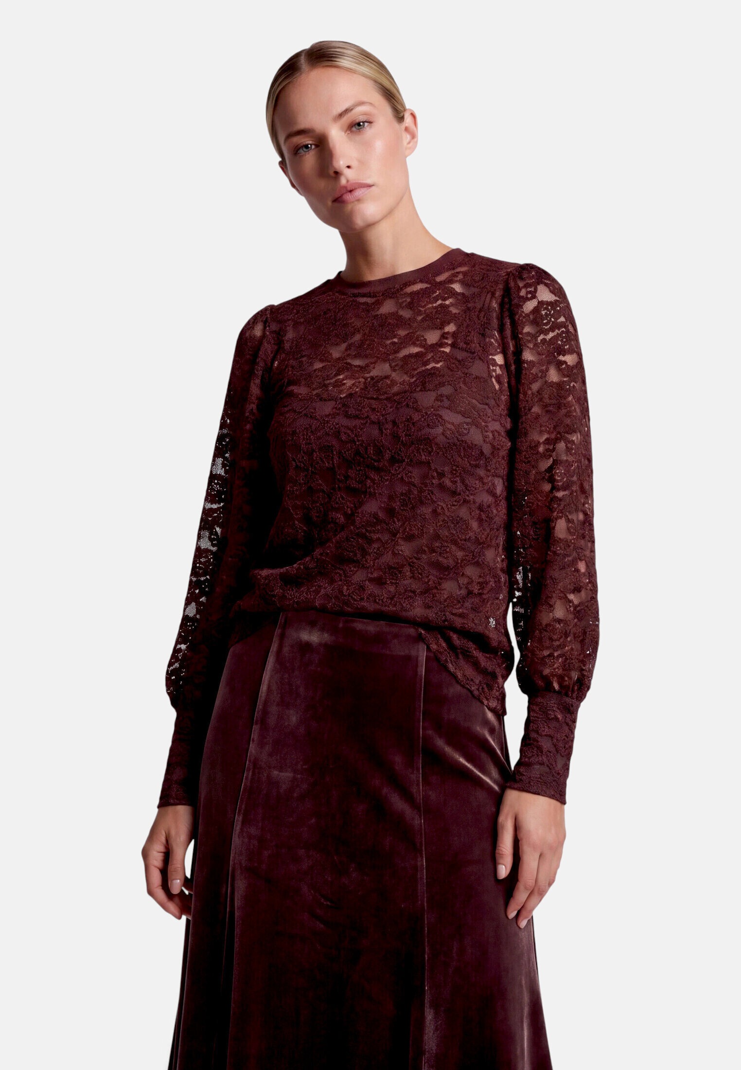 Zero Kurzarmshirt »Damen langarm« 1 Spitze