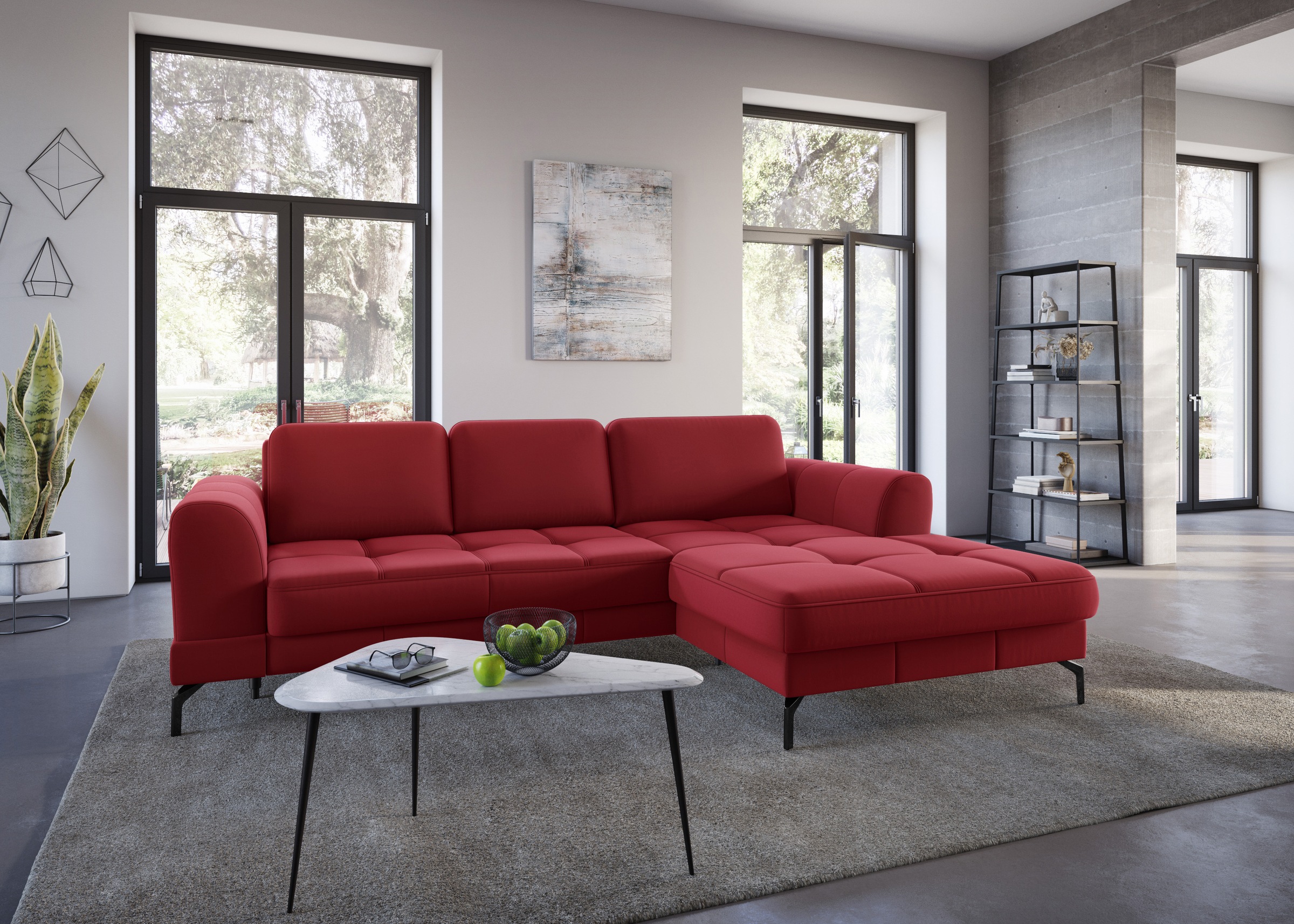 sit&more Sit&more Ecksofa »Bendigo L-Form« su S...
