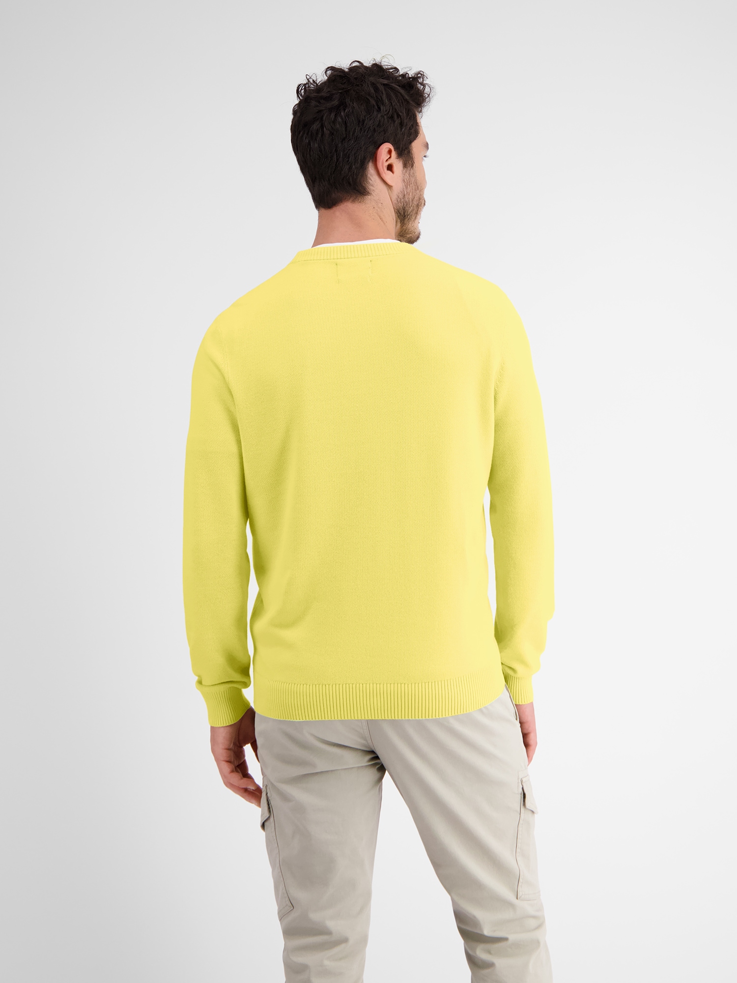LERROS Strickpullover »LERROS Crewneck Strickpullover«