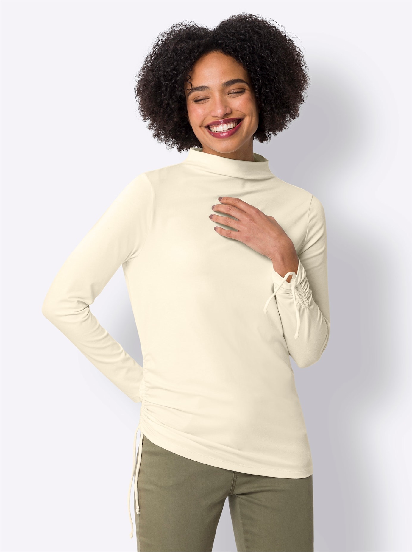 heine Langarmshirt "Shirt", 1 Stk. günstig online kaufen