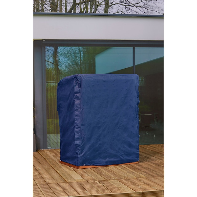 winza outdoor covers Strandkorb-Schutzhülle »Premium«, BxTxH:  128x105x160/135 cm, UV beständig, 100 % recycelbar, blau bestellen | BAUR