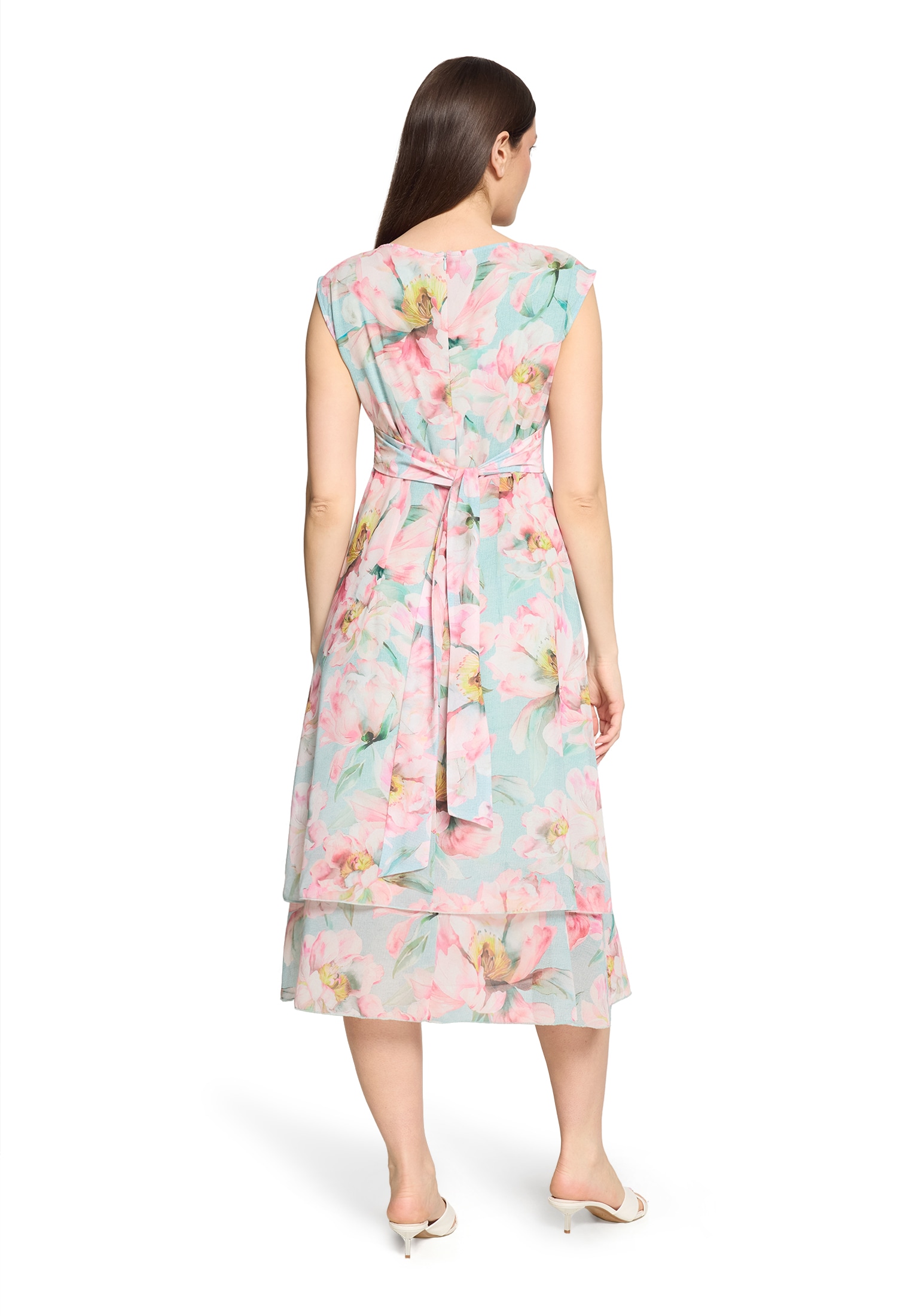 Betty Barclay Chiffonkleid »Damen mit Bindegürtel« Ohne Tasche
