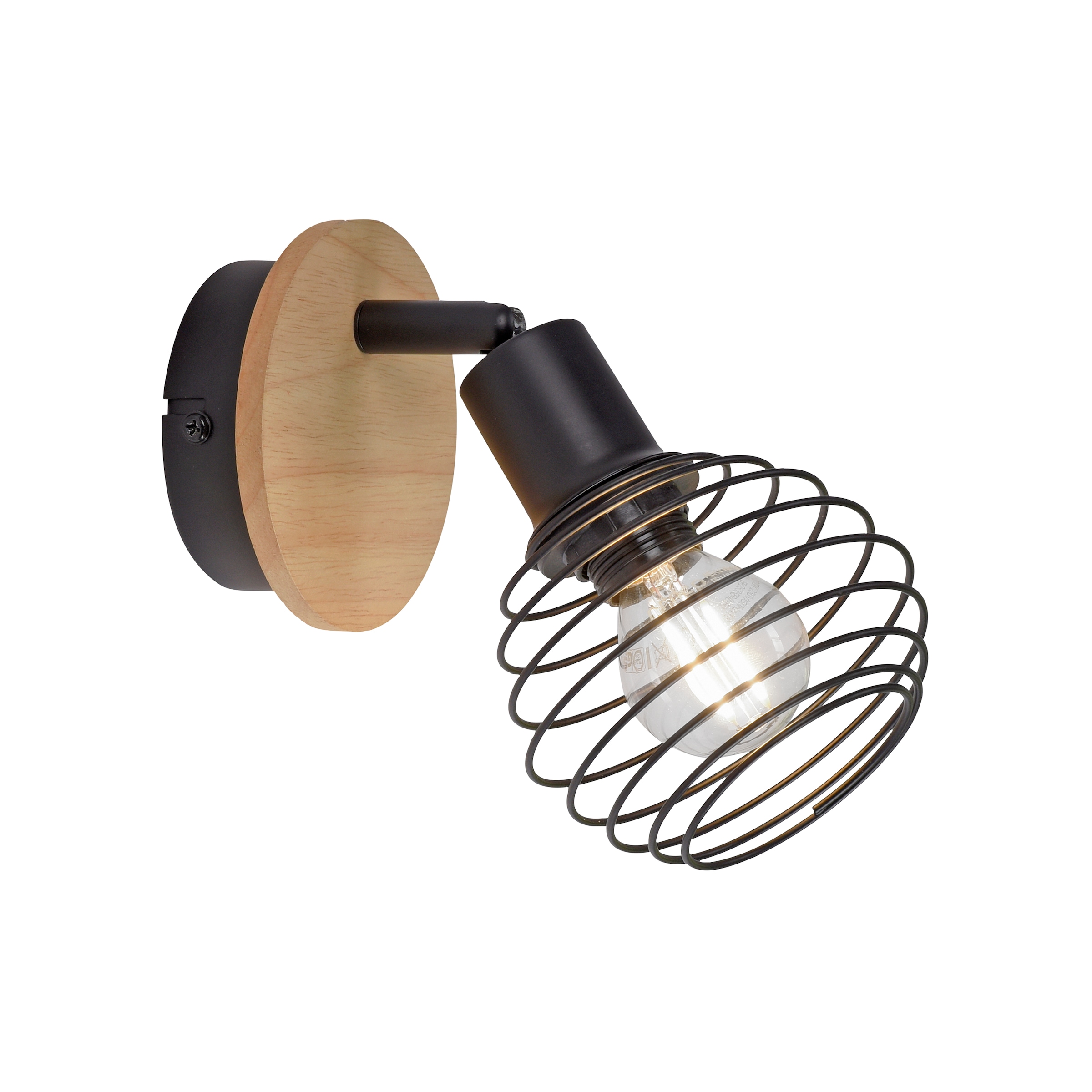 JUST LIGHT Wandleuchte »EUGEN«, 1 flammig, Leuchtmittel E14 | ohne Leuchtmittel, ExklusiveE14