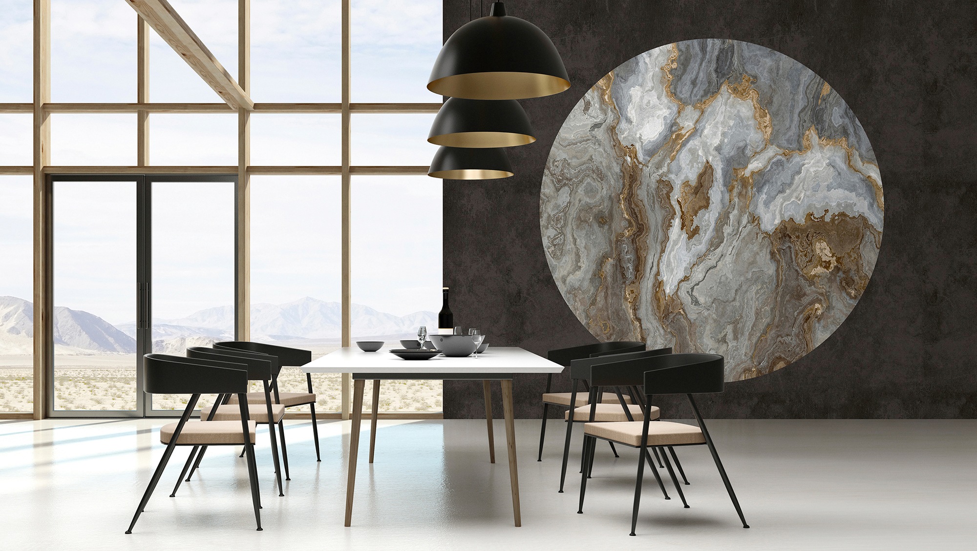 living walls Fototapete »Walls by Patel Luna« glatt Vlies