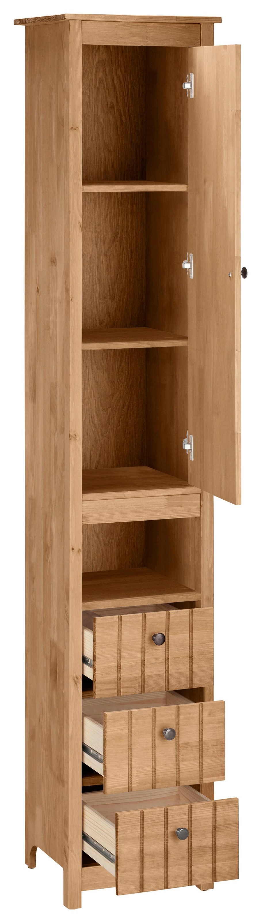 Home affaire Hochschrank »Westa«, Breite 34 cm, Badezimmerschrank aus