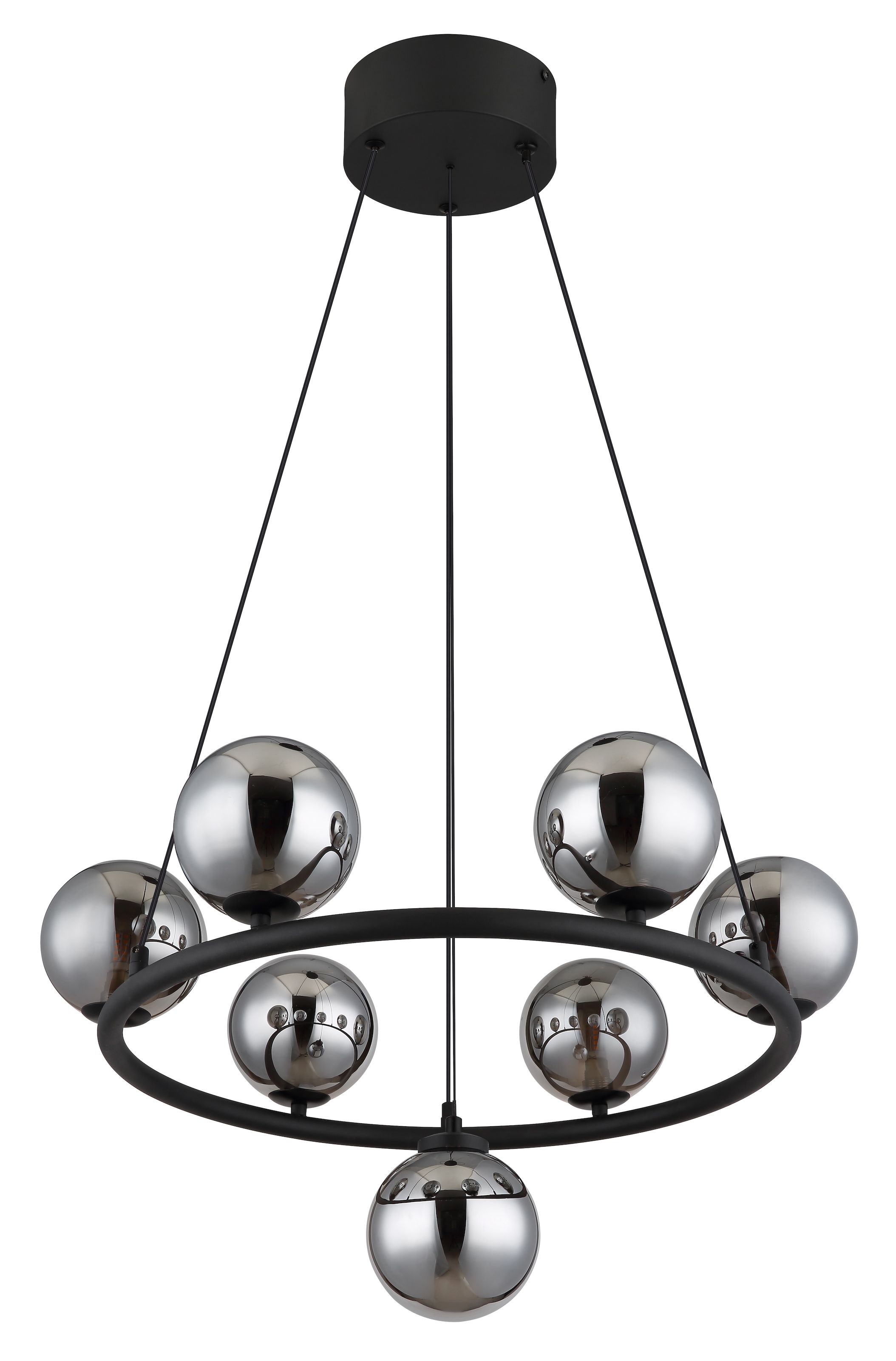 GLOBO LIGHTING Hängeleuchte »RIHA«, Leuchtmittel G9 | Leuchtmittel wechselbar, Hängelampe/Pendelleuchte/Esszimmer/Wohnzimmer/Esstisch