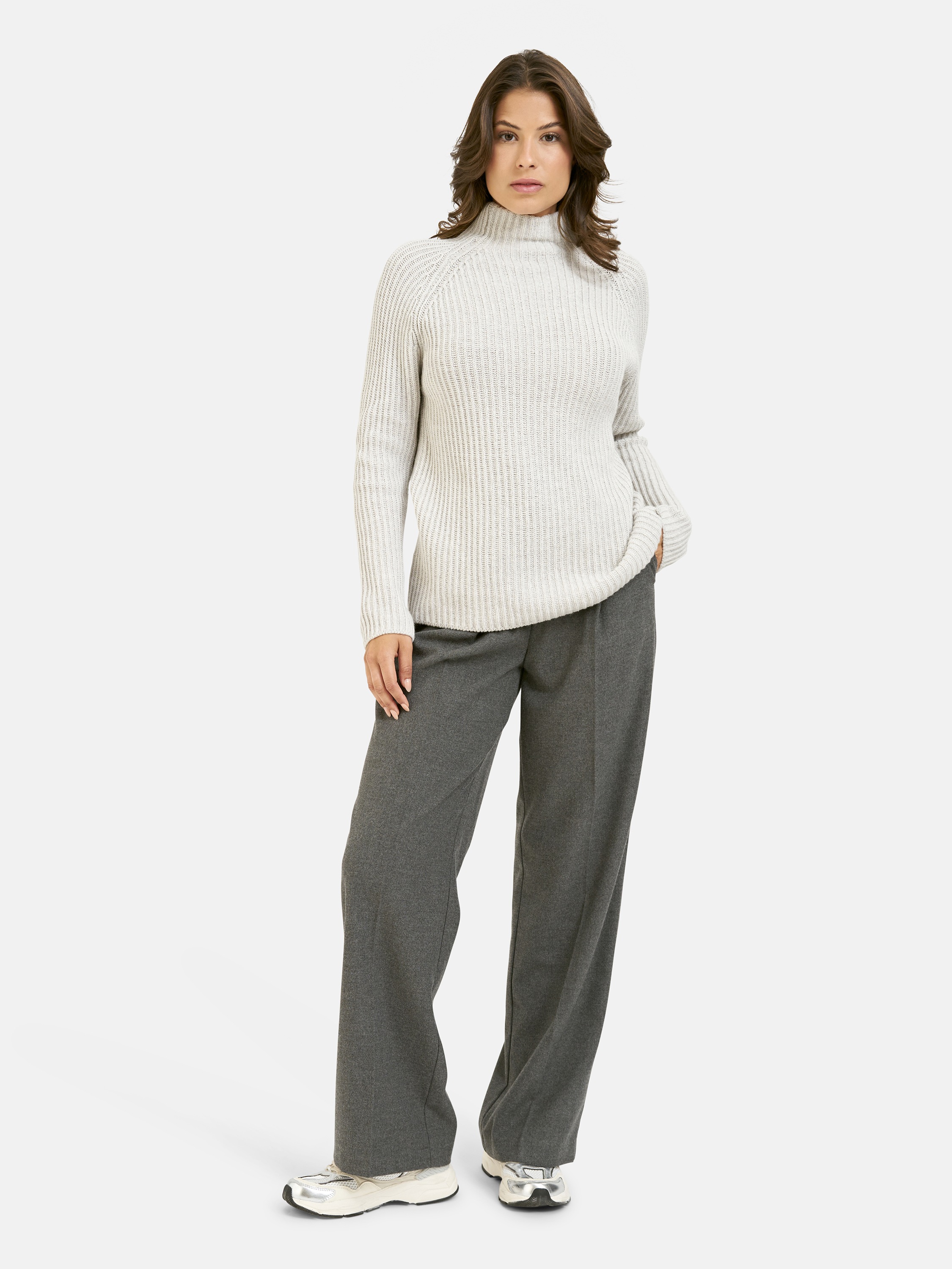 Smith & Soul Turtleneck Sweater Beige Size L 3