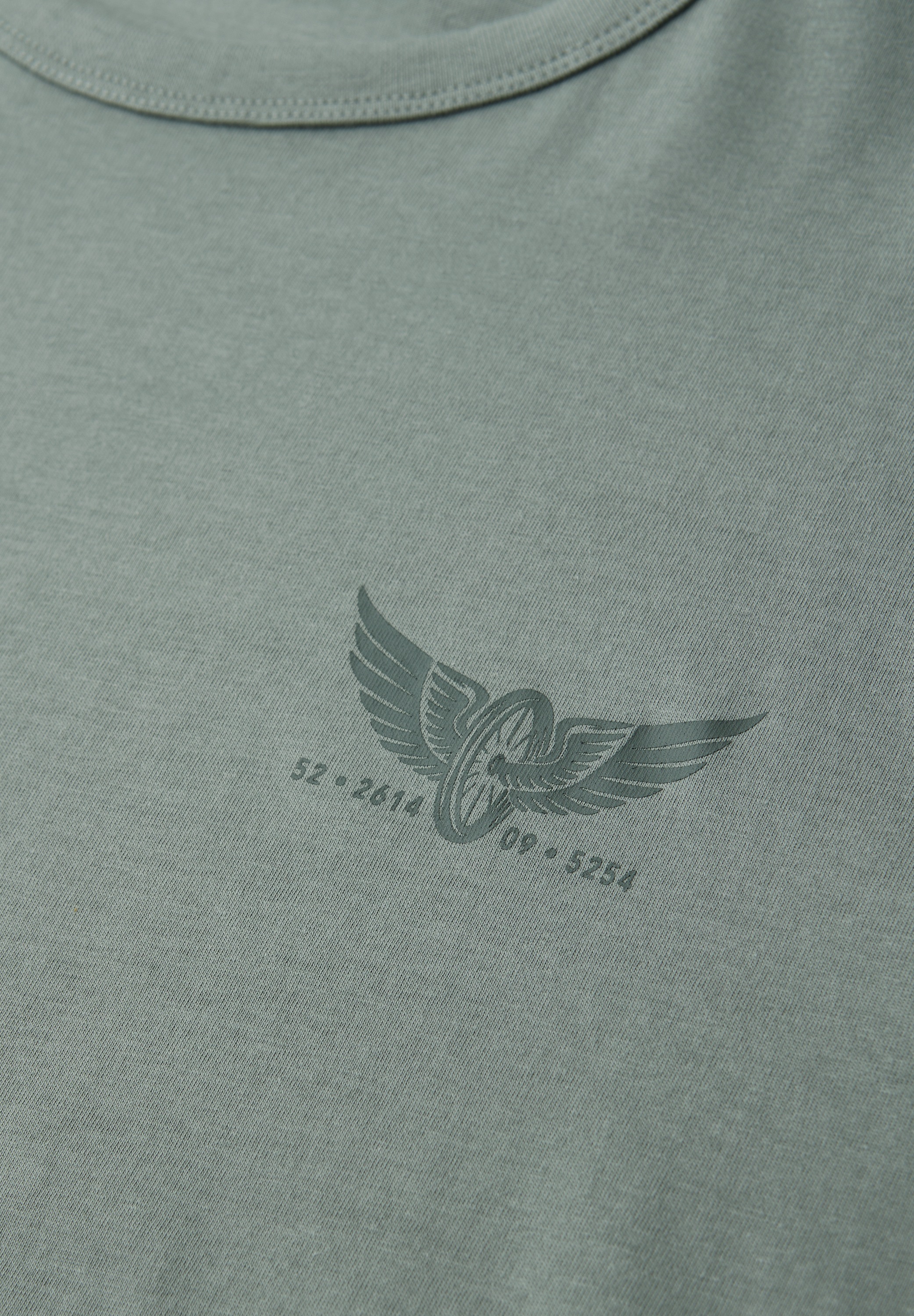 STREET ONE MEN T-Shirt aus reiner Baumwolle