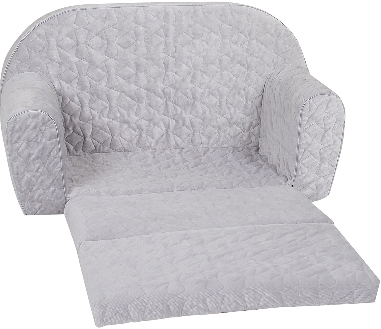 Knorrtoys® Sofa »Cosy, Geo Grey«, für Kinder; Made in Europe