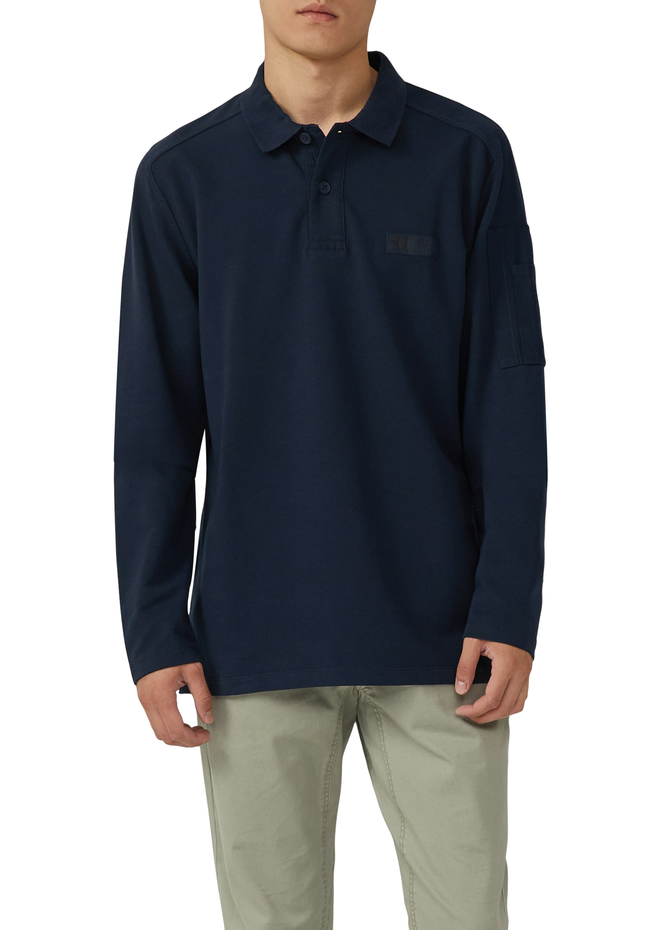 s.Oliver Langarm-Poloshirt, mit Logo Stickerei günstig online kaufen