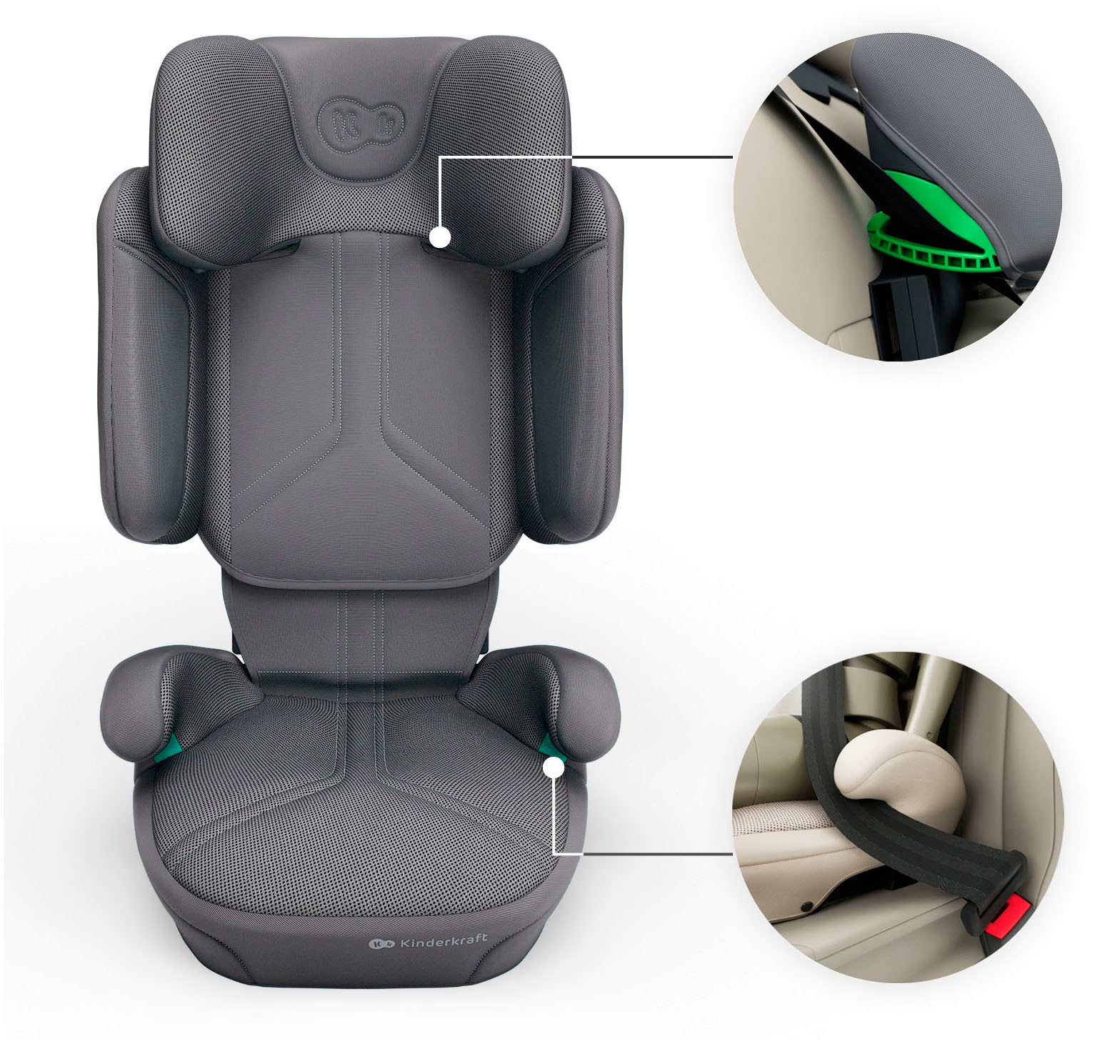 Kinderkraft Autokindersitz »XPAND 2 PRO i-Size schwarz«