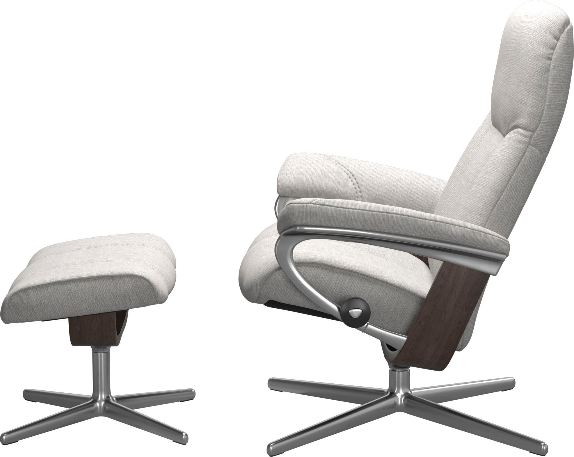 Stressless® Relaxsessel »Consul«, mit Cross Base, Größe S, M & L, Holzakzent Wenge