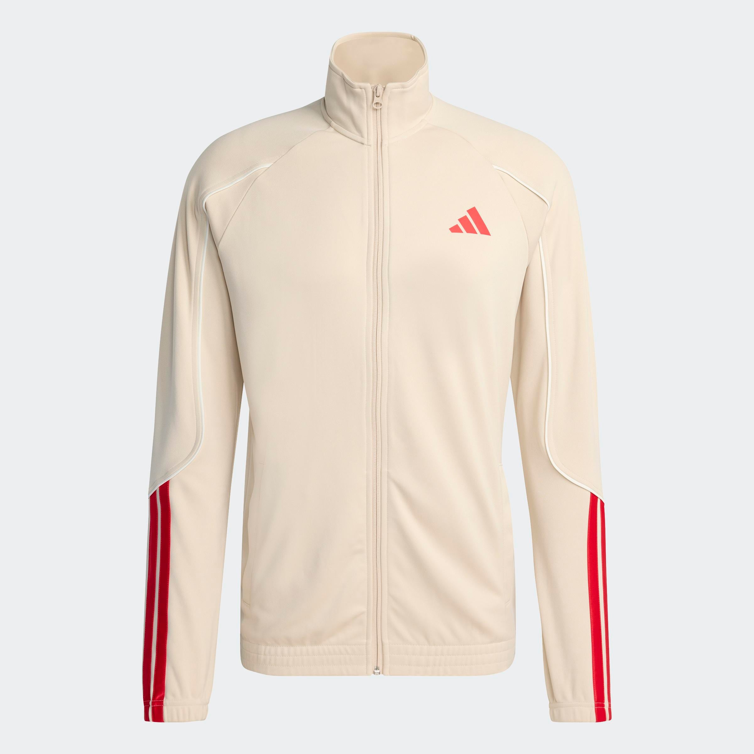 adidas Sportswear Trainingsanzug »M 3S STADIUM TS« 2 tlg. zweiteiliges Set aus Jacke und Hose, aus leichtem Polyester