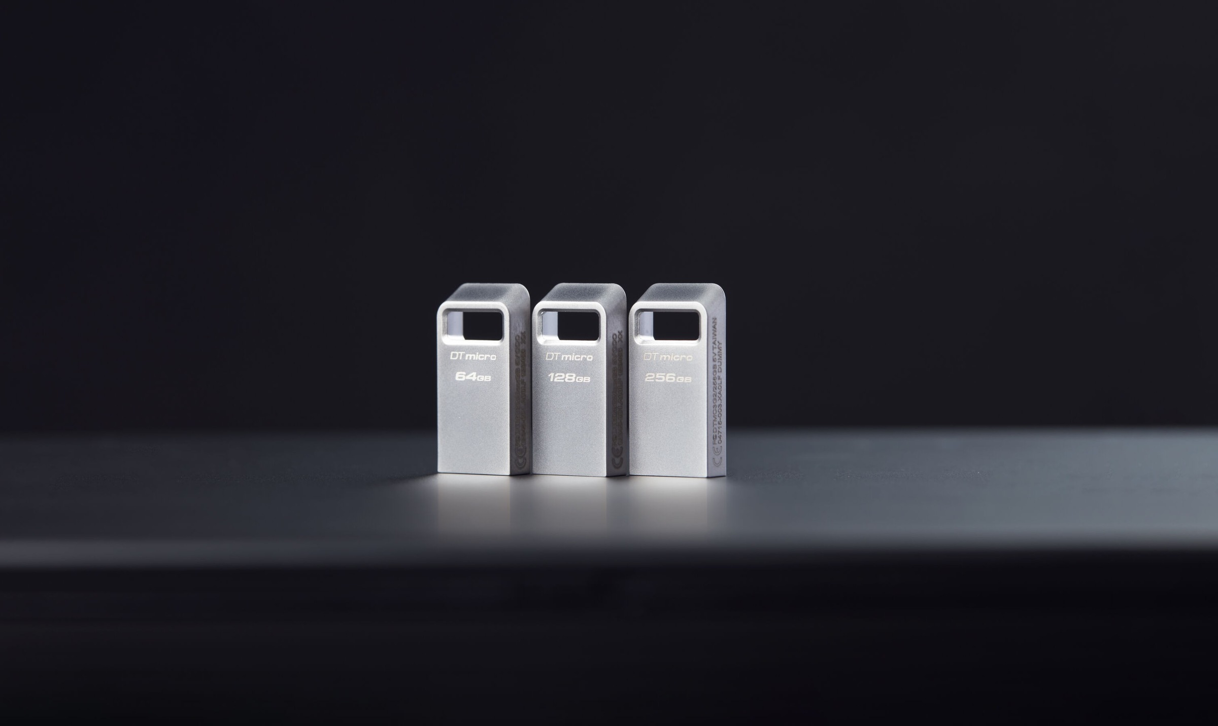 Kingston USB-Stick »256GB DataTraveler Micro 200MB/s Metal USB 3.2 Gen 1«