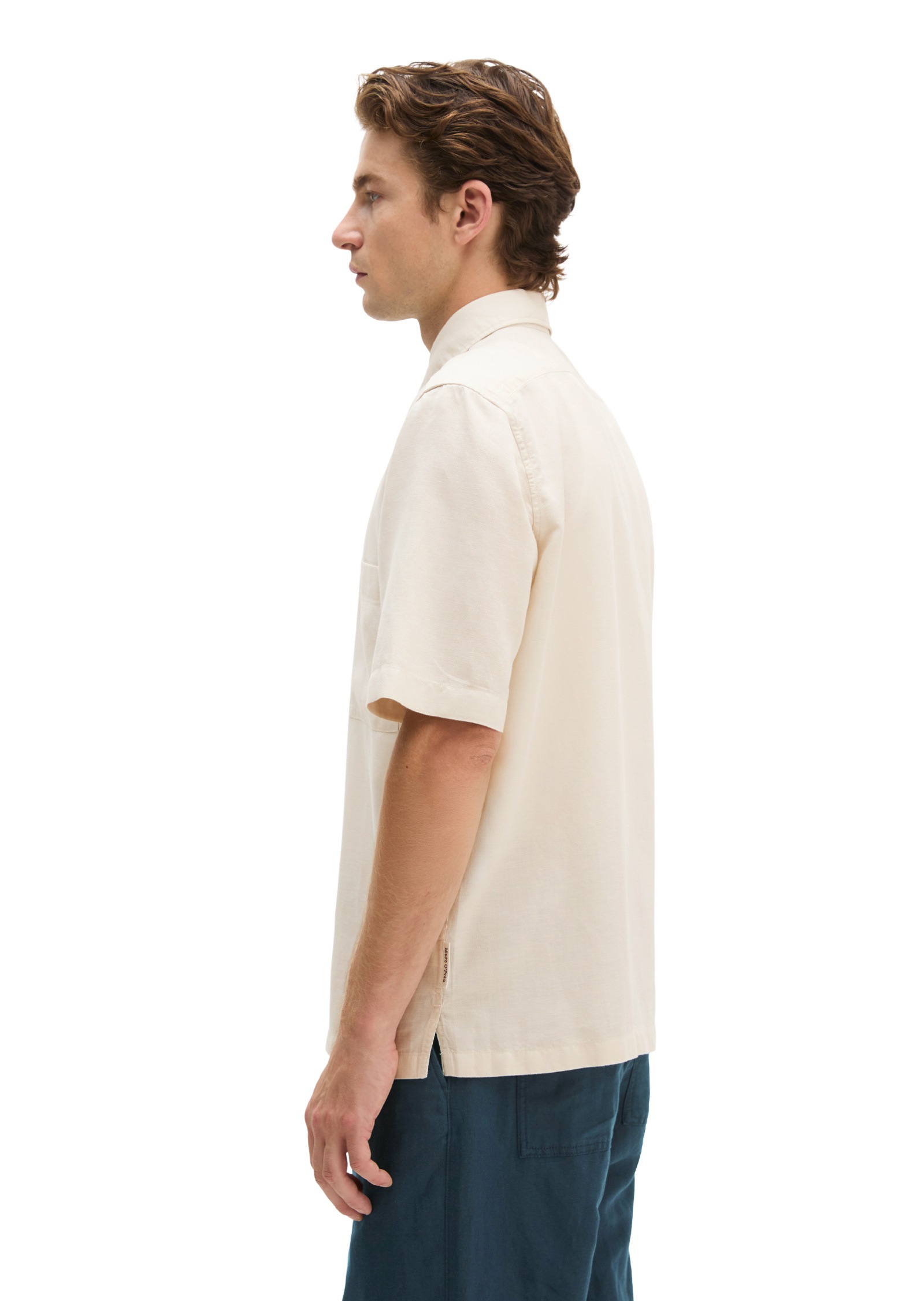 Marc O'Polo Kurzarmhemd »aus weichem TENCEL™ Lyocell - Mix«