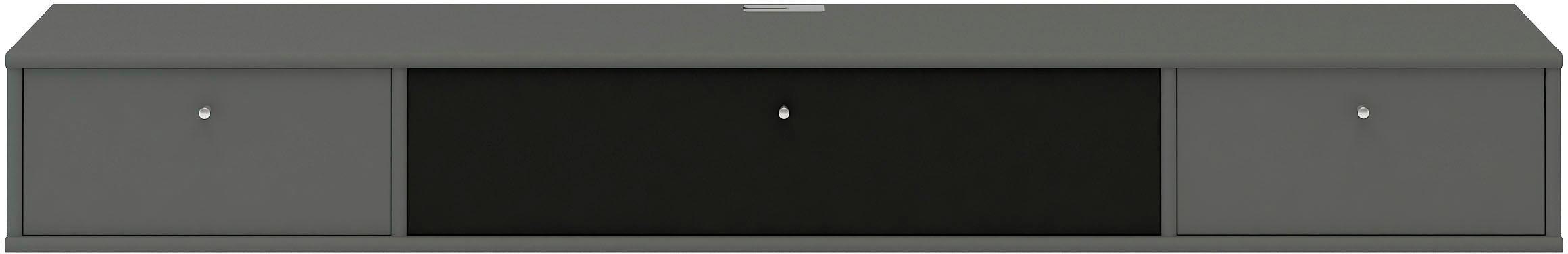 Hammel Furniture TV-Board »Mistral Fernsehschrank, Medienmöbel, Hängend«, mit Klappe mit Akustikstoff, Kabeldurchführung, Lowboard, B: 177 cm