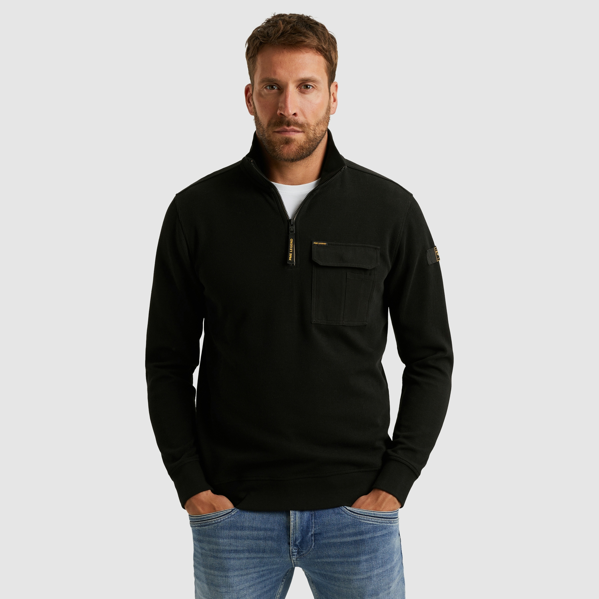 PME LEGEND Troyer mit Brusttasche günstig online kaufen