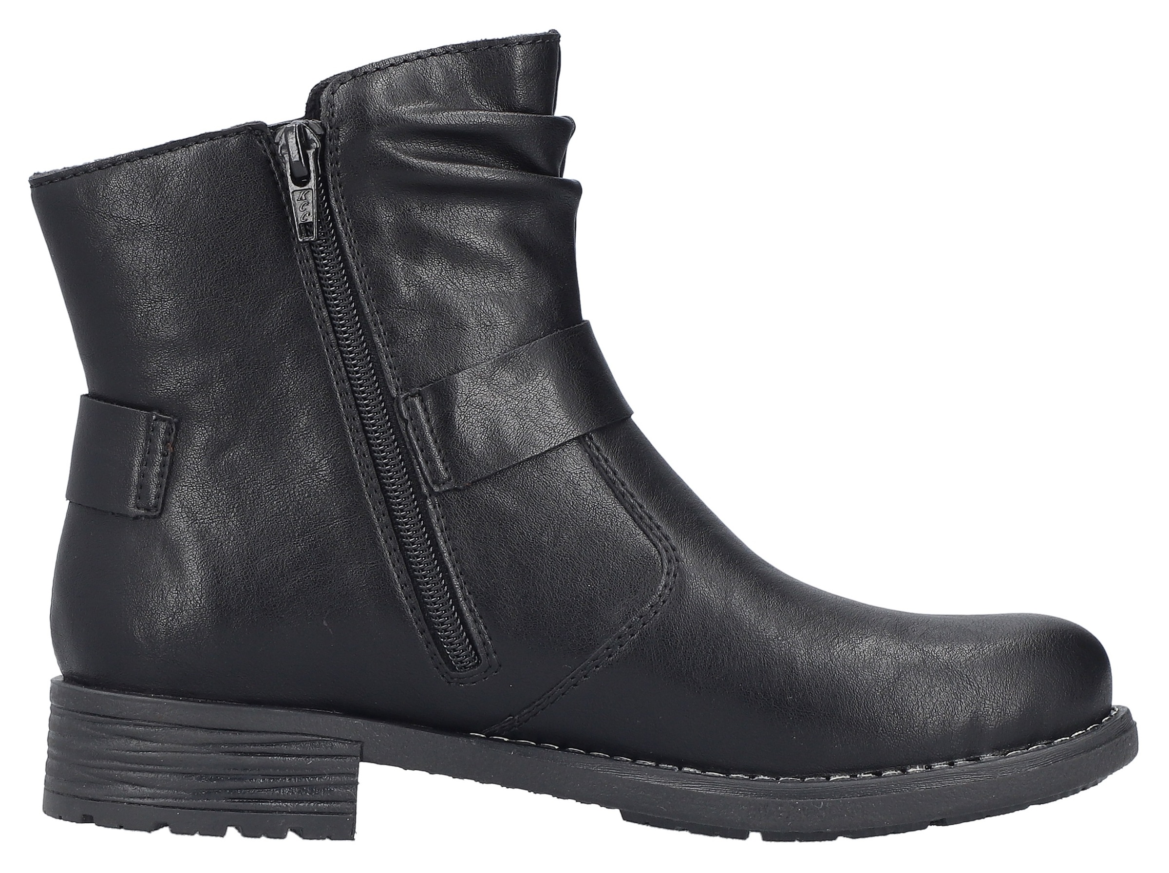 Rieker Stiefelette, Boots, Blockabsatz, mit Innenreißverschluss
