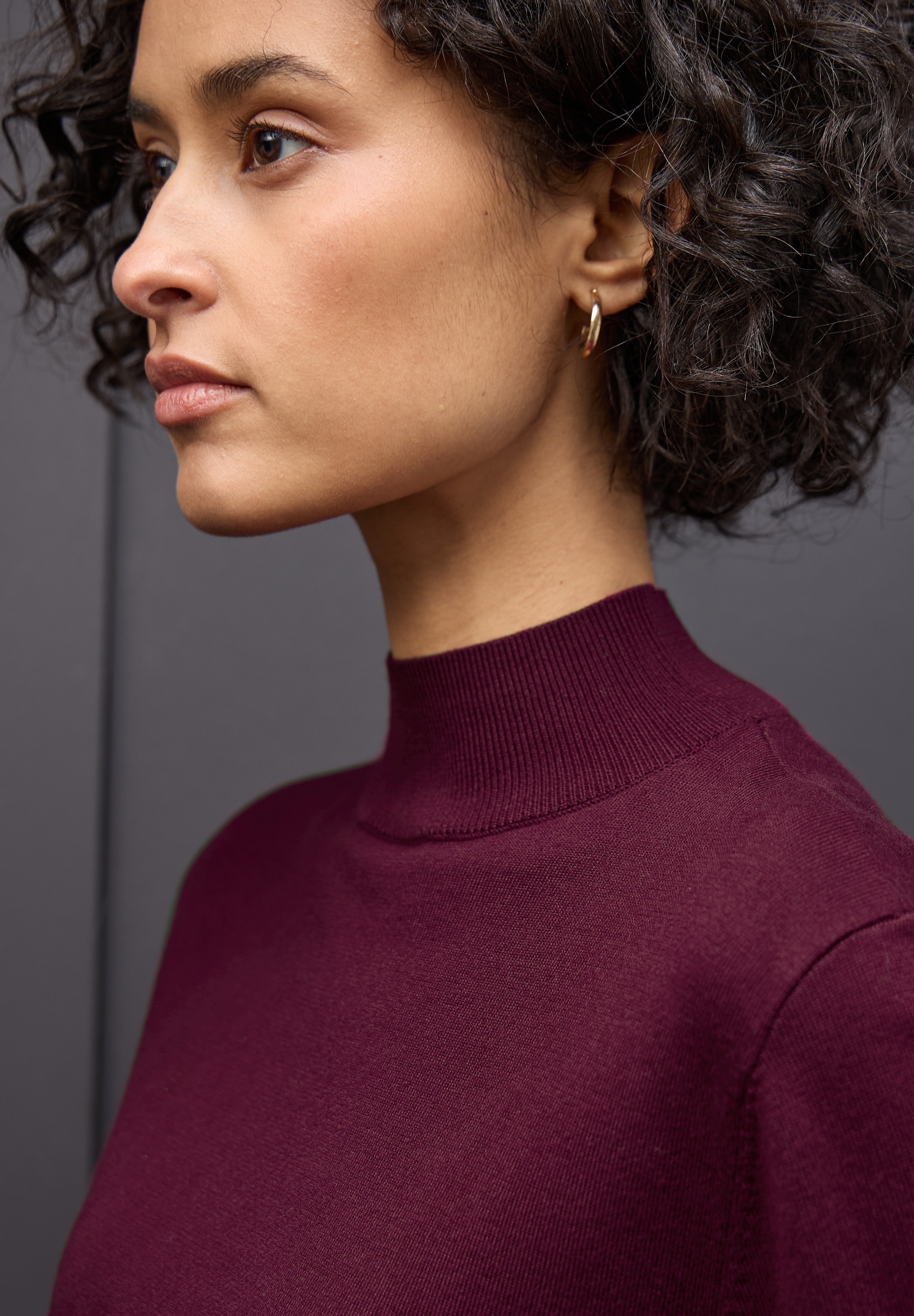 STREET ONE Stehkragenpullover mit Turtleneck