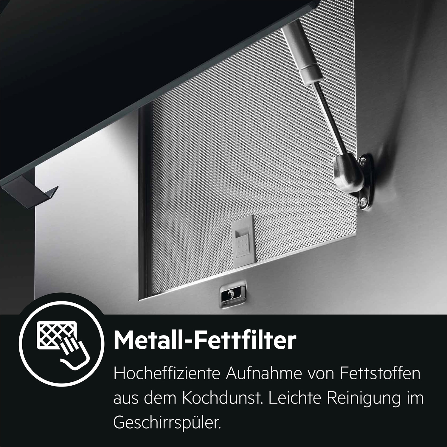 AEG Wandhaube »DVE5961HB« Hochleistungsmotor, Hob²Hood,LED-Beleuchtung, 3 Stufen + Intensivstufe