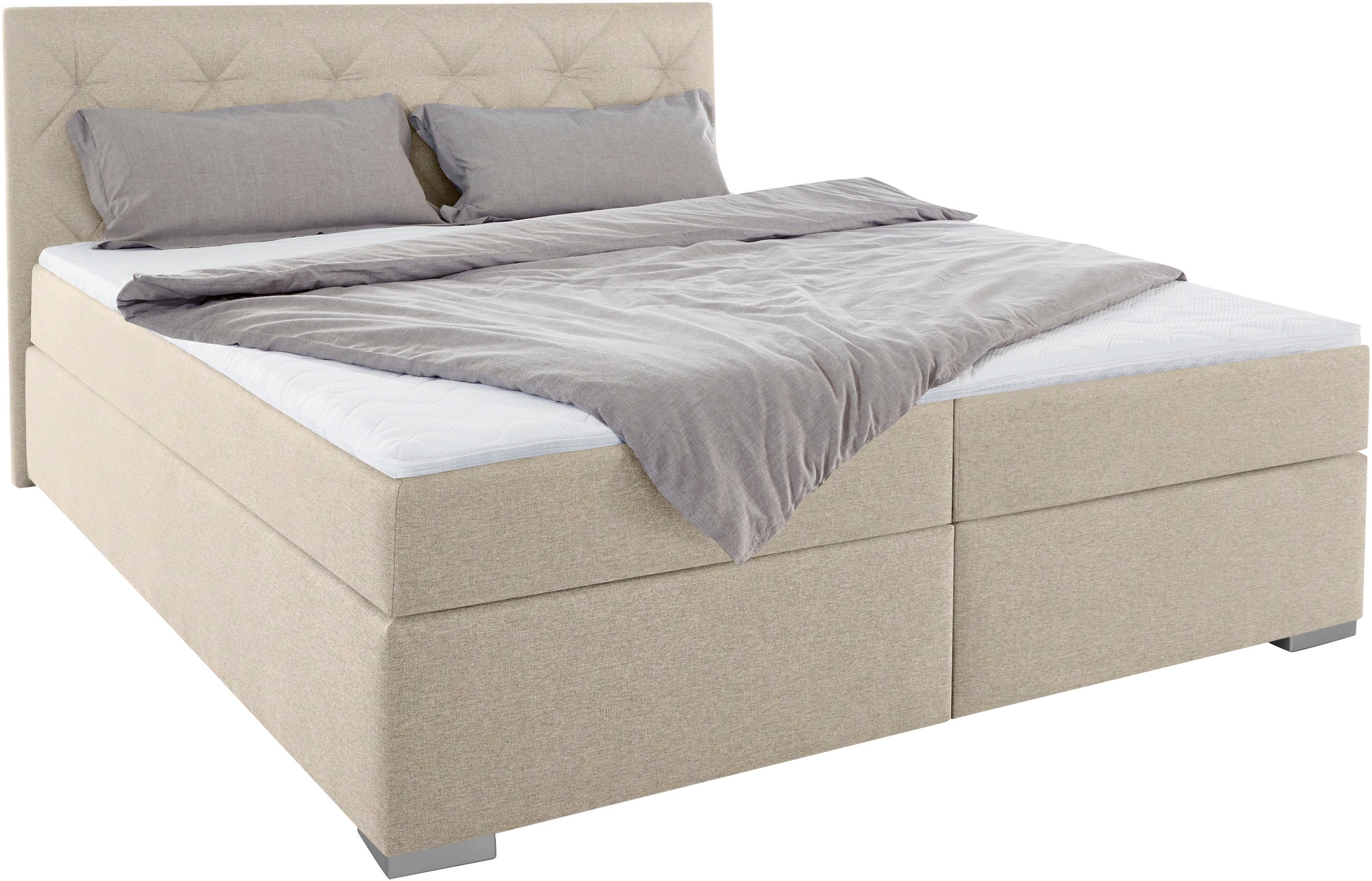 Home Affaire Tynan Boxspringbett Beige 6