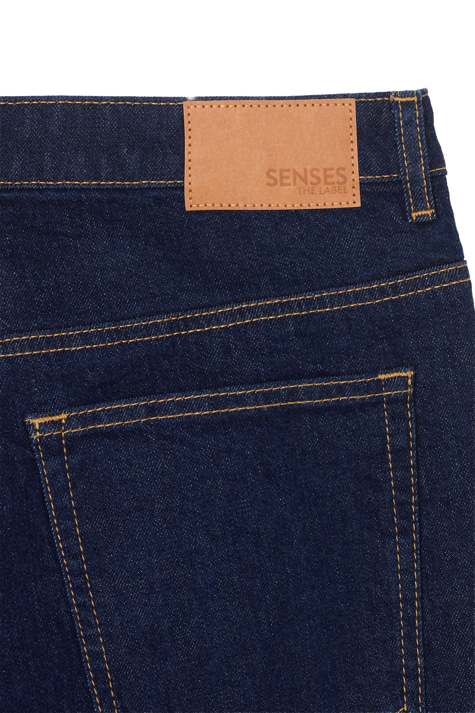 SENSES.THE LABEL Regular-fit-Jeans, mit hoher Leibhöhe