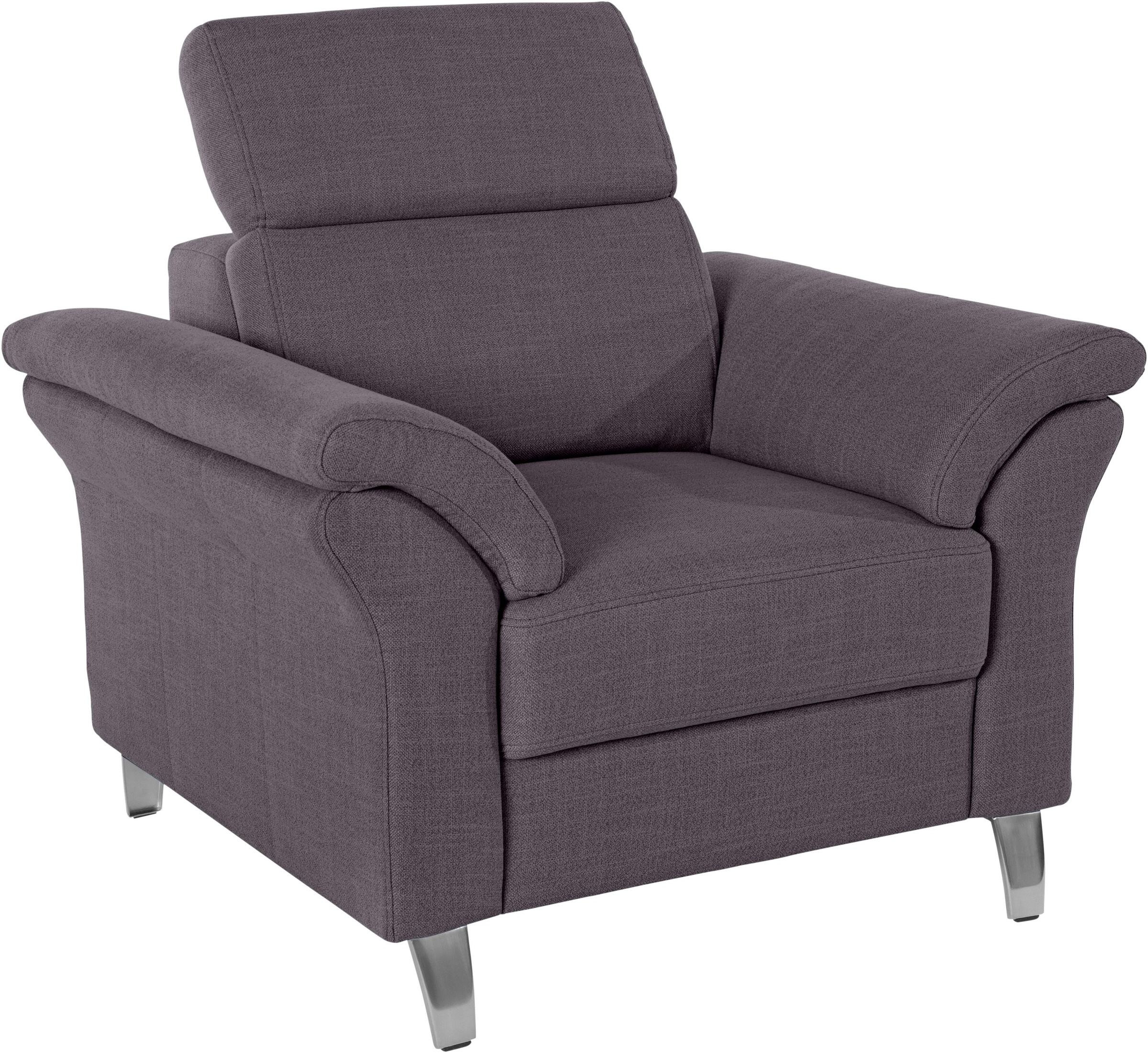 sit&more Sessel "Arngast" inklusive Federkern und Kopfteilverstellung günstig online kaufen