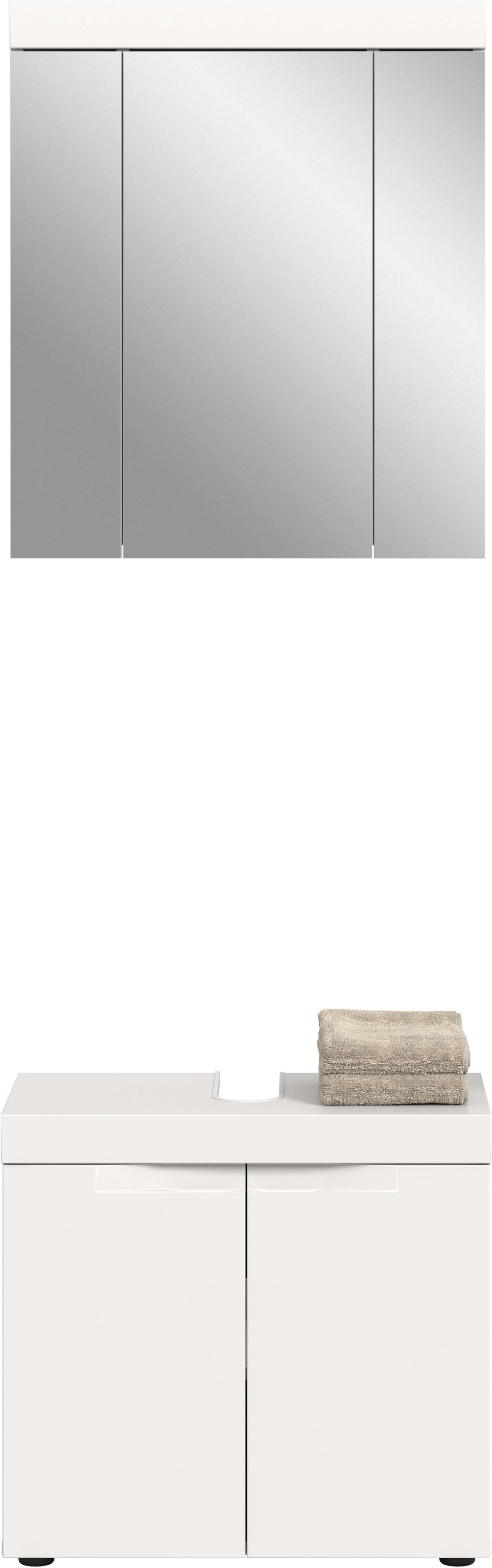 OTTO home Badmöbel-Set »MAOI, 2-teilige Badkombination, hochwertige MDF Front«
