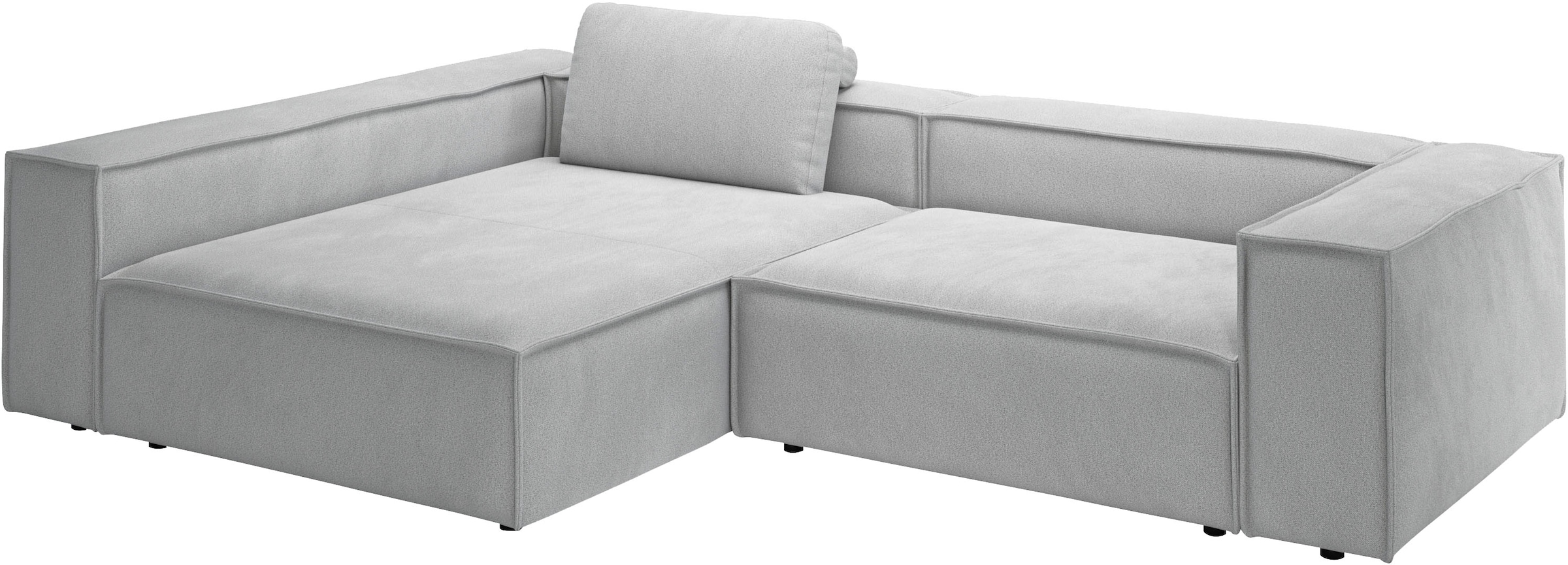 Places of Style Ecksofa »Watertown, moderne XXL L-Form, 306 cm breit«, Komfortabel mit tiefer Sitzfläche – ideal für große Wohnräume