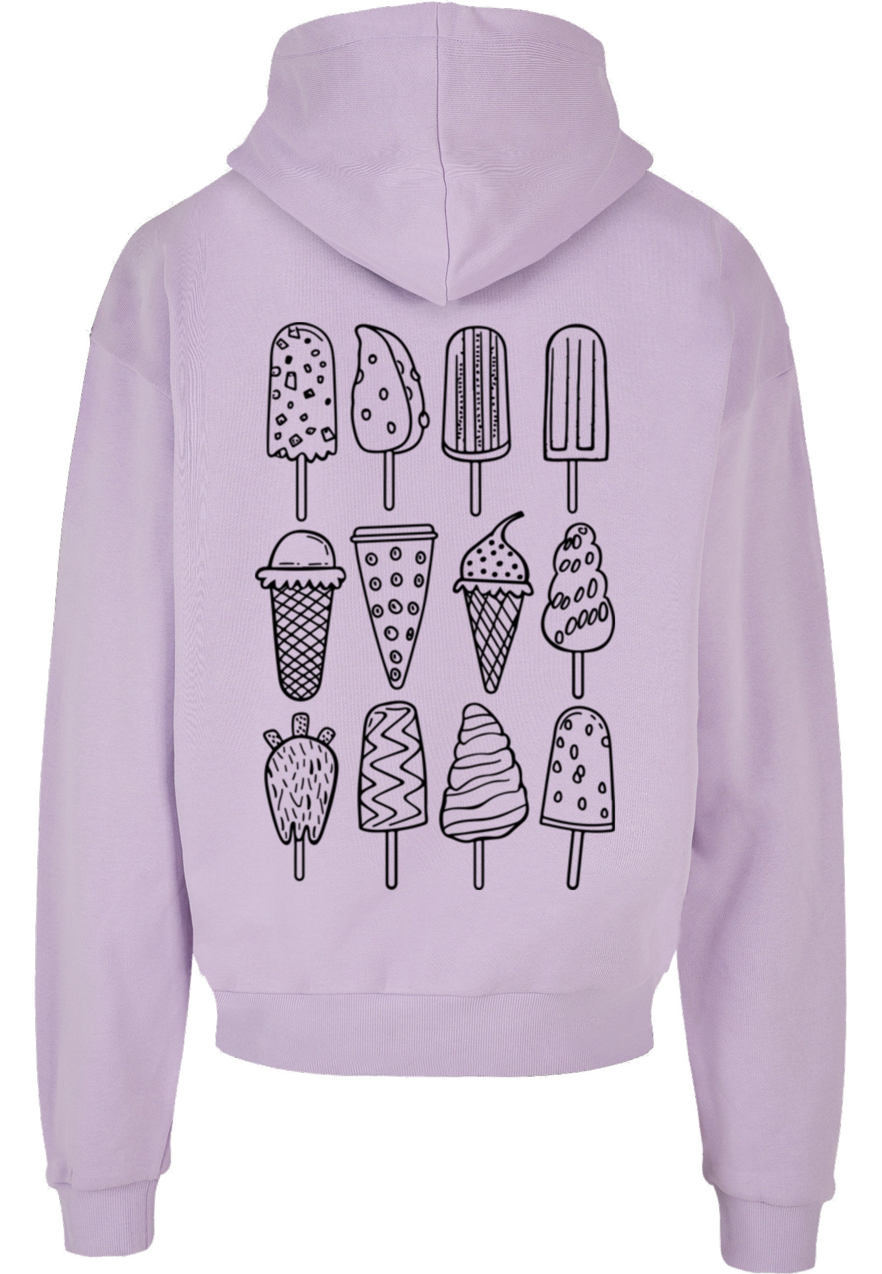 Merchcode Kapuzenpullover "Merchcode Ice Cream Oversized Hoody" 1 Stk. günstig online kaufen