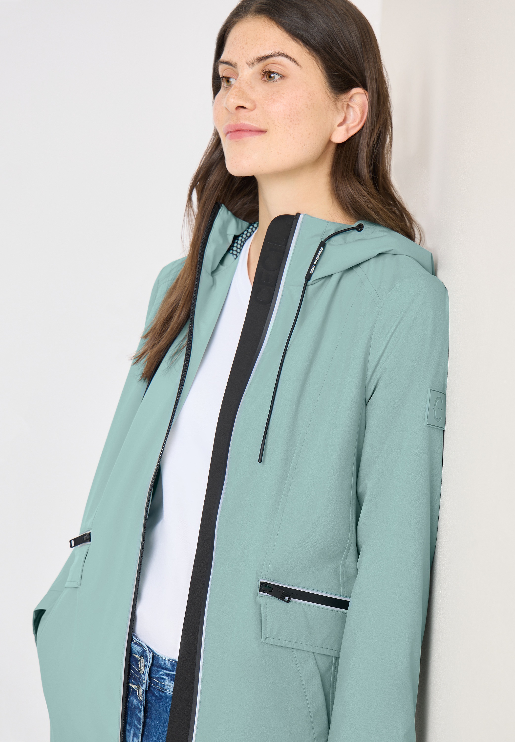 Cecil Softshellmantel mit Kapuze günstig online kaufen