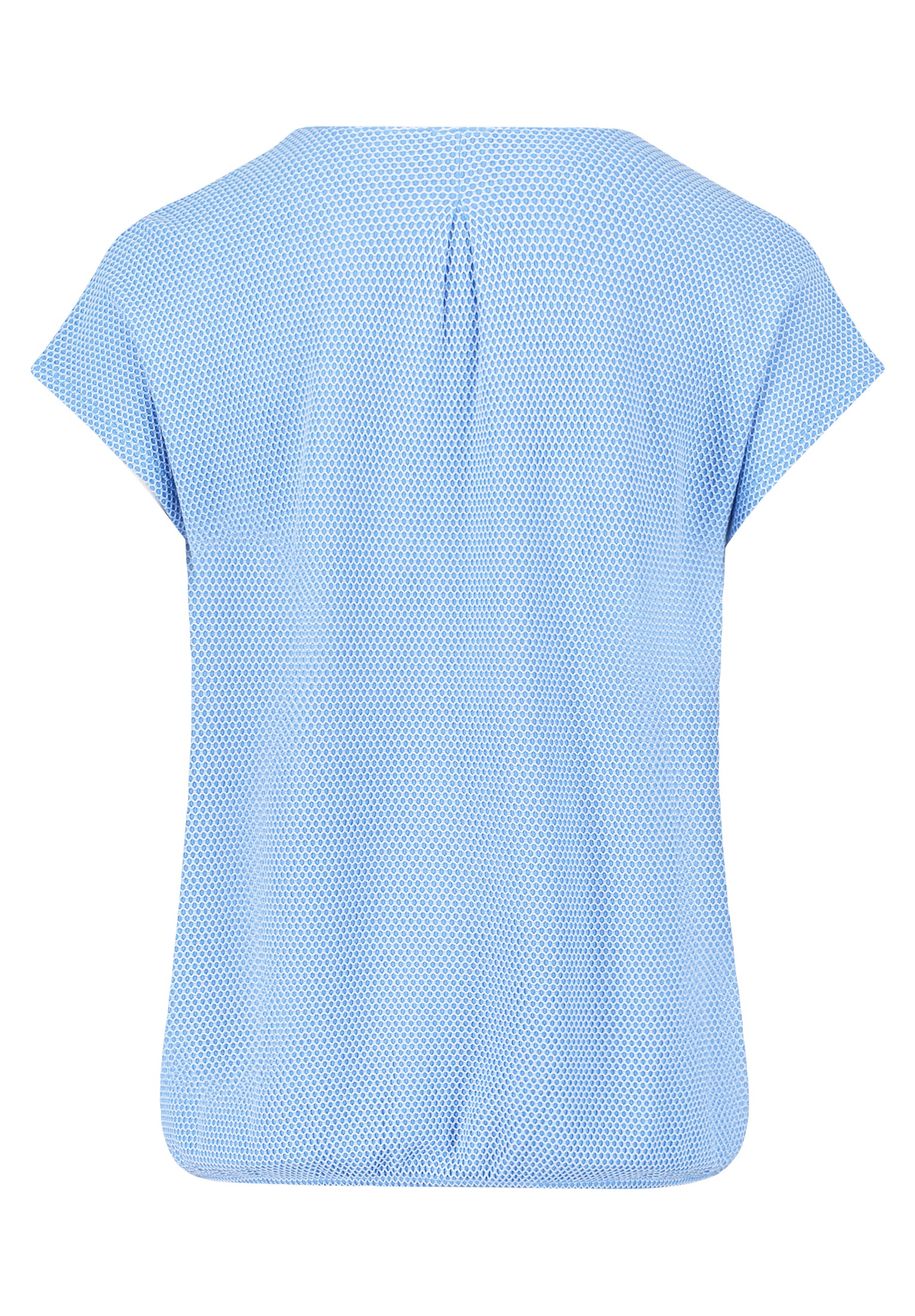 Betty&Co Kurzarmshirt »Betty & Co Casual-Shirt mit Struktur«, (1 tlg.), Material