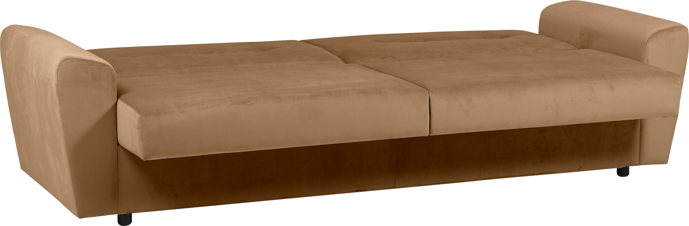 Schlafsofa Schlafsofa BAUR eleganten Details GEPADE mit | Schickes kaufen »Veda«,