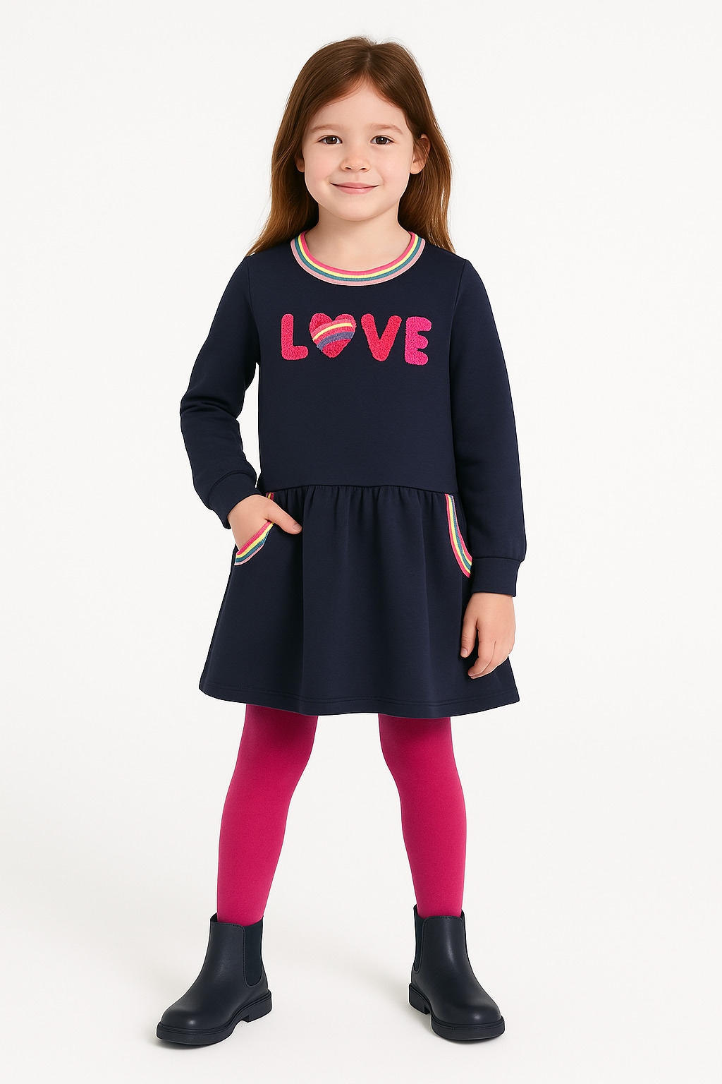 DANAMADE Sweatkleid »DANAMADE Dresses DELMA«