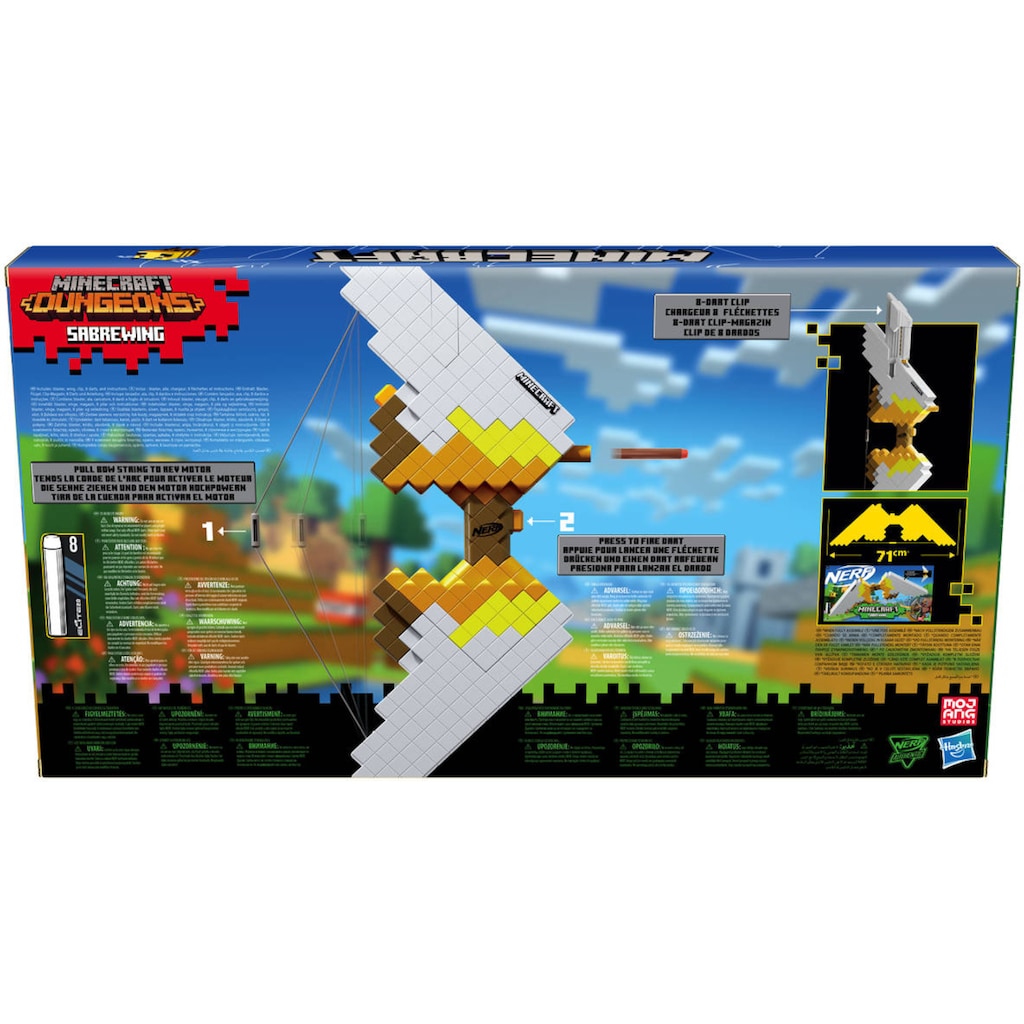 Hasbro Blaster »Spielzeugbogen Nerf Minecraft Sabrewing«