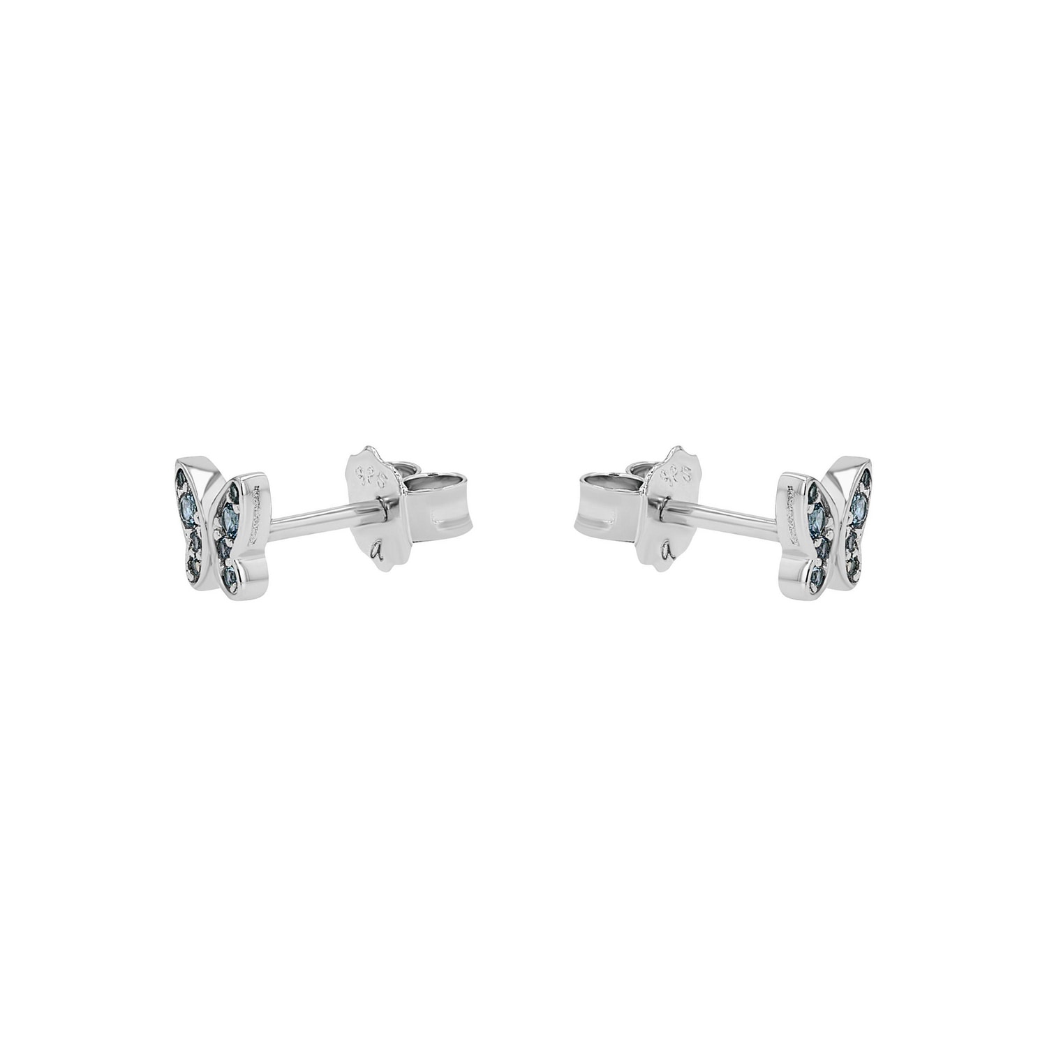 TOM TAILOR Paar Ohrstecker »Schmuck Geschenk Silber 925 Schmetterling« mit Zirkonia (synth.)