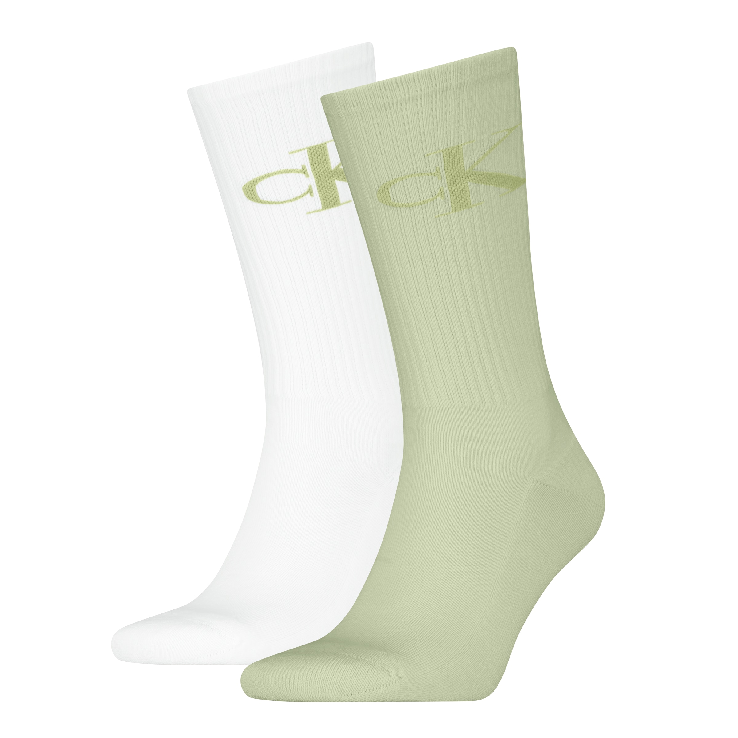 Calvin Klein Jeans Socken "CKJ MEN SOCK 2P MONOGRAM", (2 Paar, 2 Paar), mit günstig online kaufen