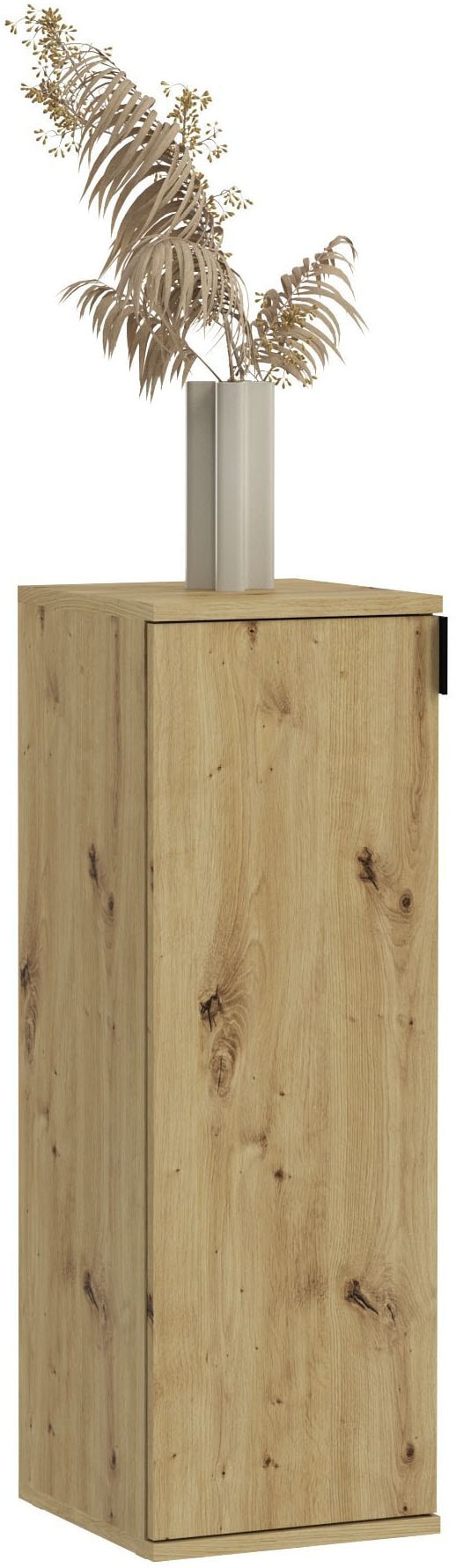 Home affaire Kommode "Trondheim, Breite 30 cm, 1 Tür, 3 Einlegeböden, 4 Fäc günstig online kaufen