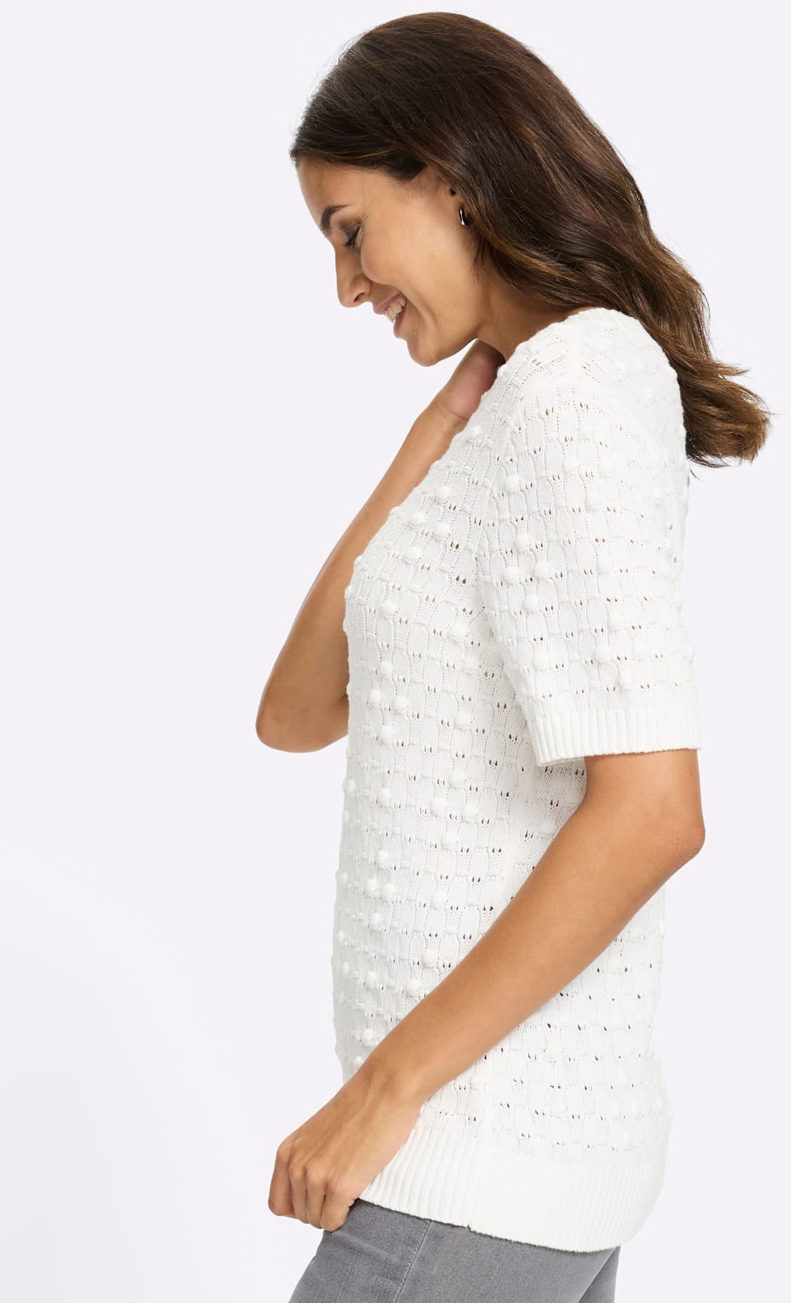 Inspirationen Kurzarmpullover »Pullover«