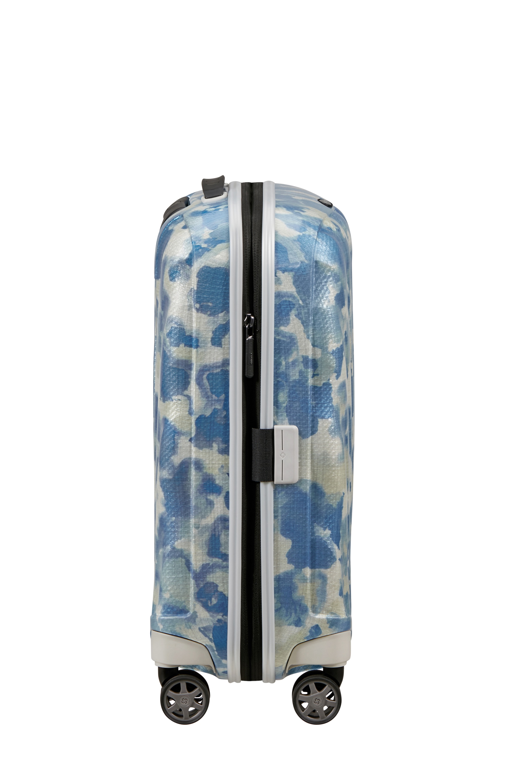 Samsonite Hartschalen-Trolley »SPINNER« 36 l Farbedition "Drifted Clouds", Curv-Material, mind. 95% recyceltes PET