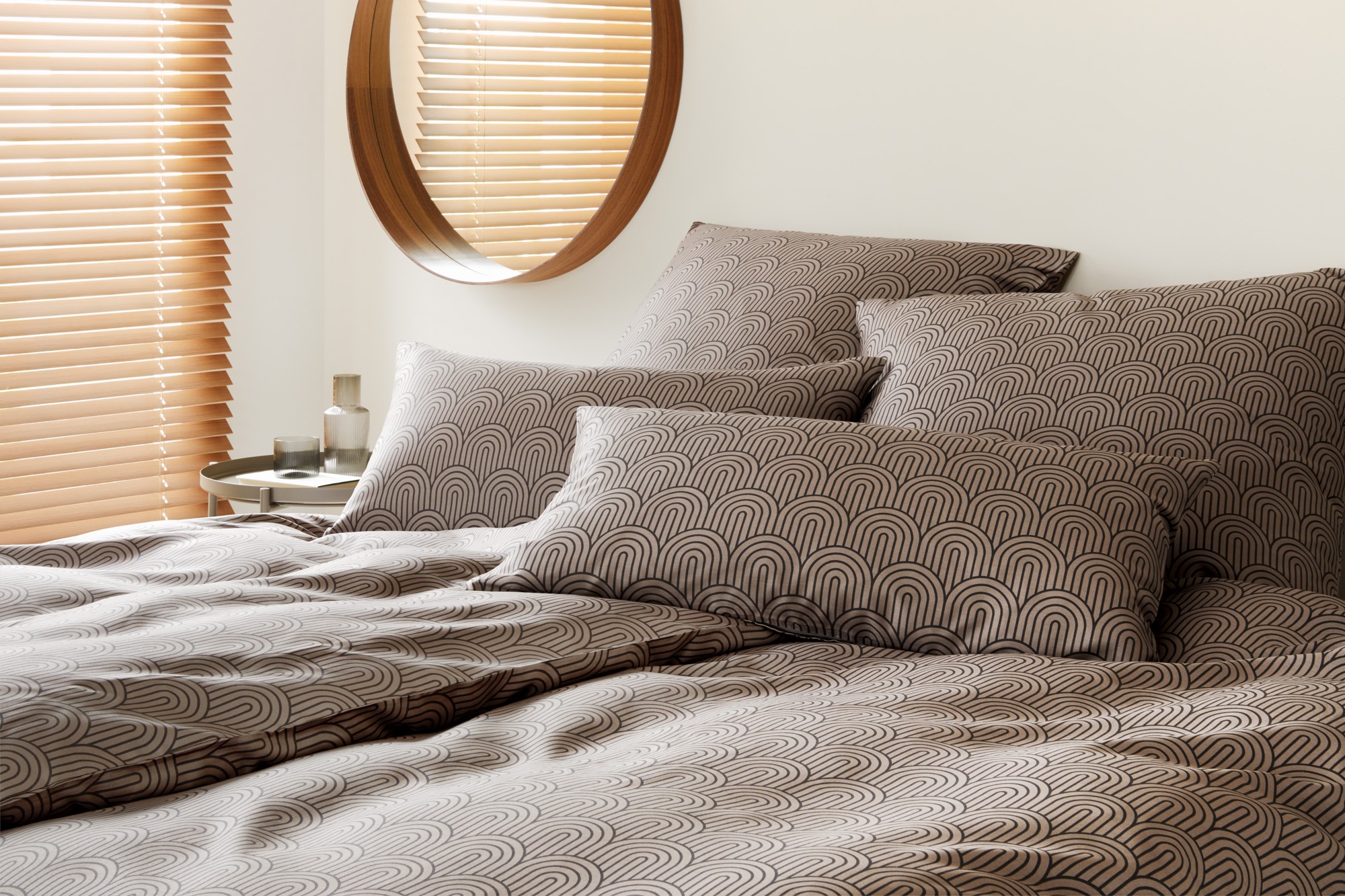 Elegante Bettwäsche "Maison Arcs" 2 Stk. angenehmes Hautgefühl günstig online kaufen