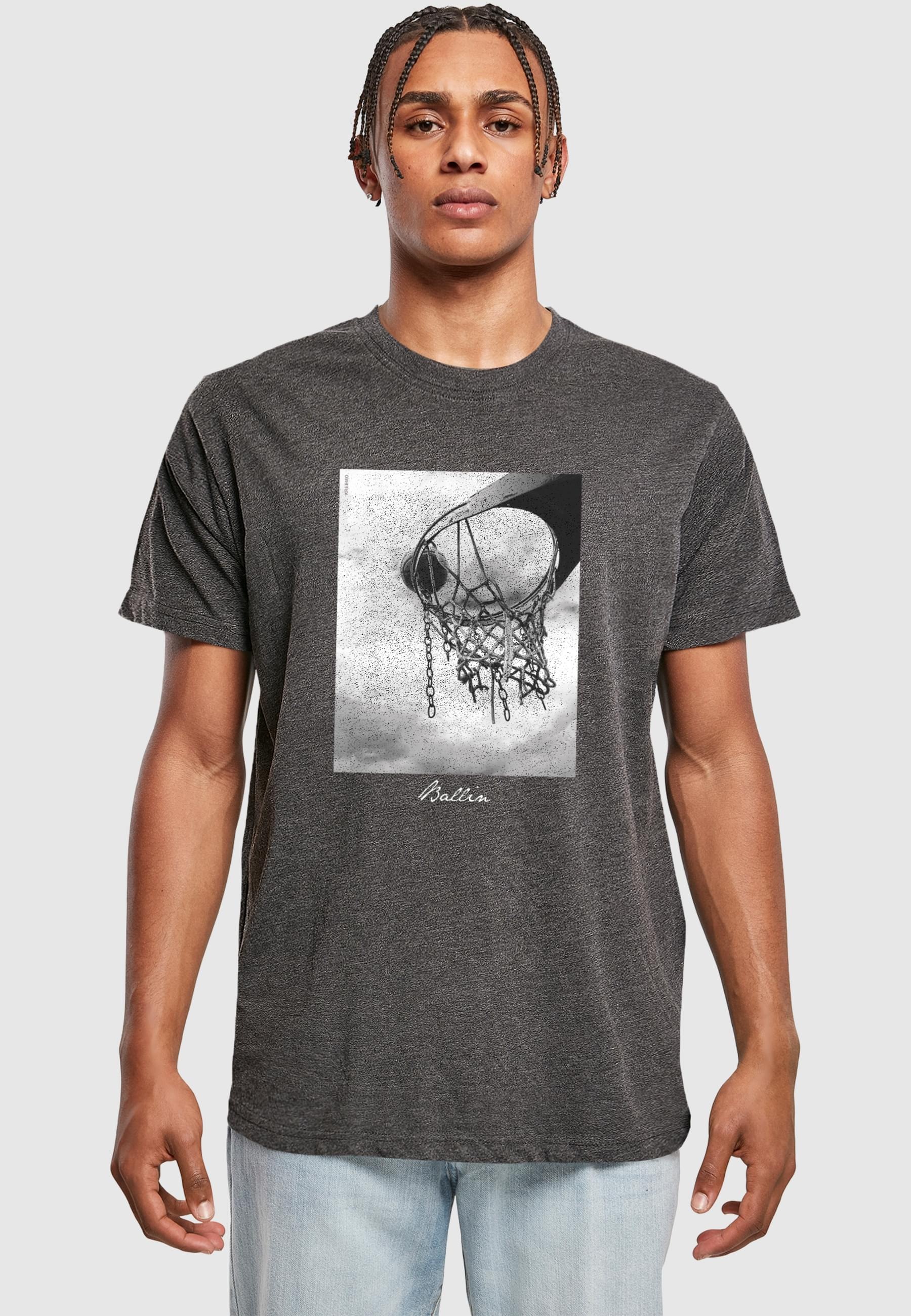 MisterTee T-Shirt »MisterTee Herren Ballin 2.0 Tee«, (1 tlg.)