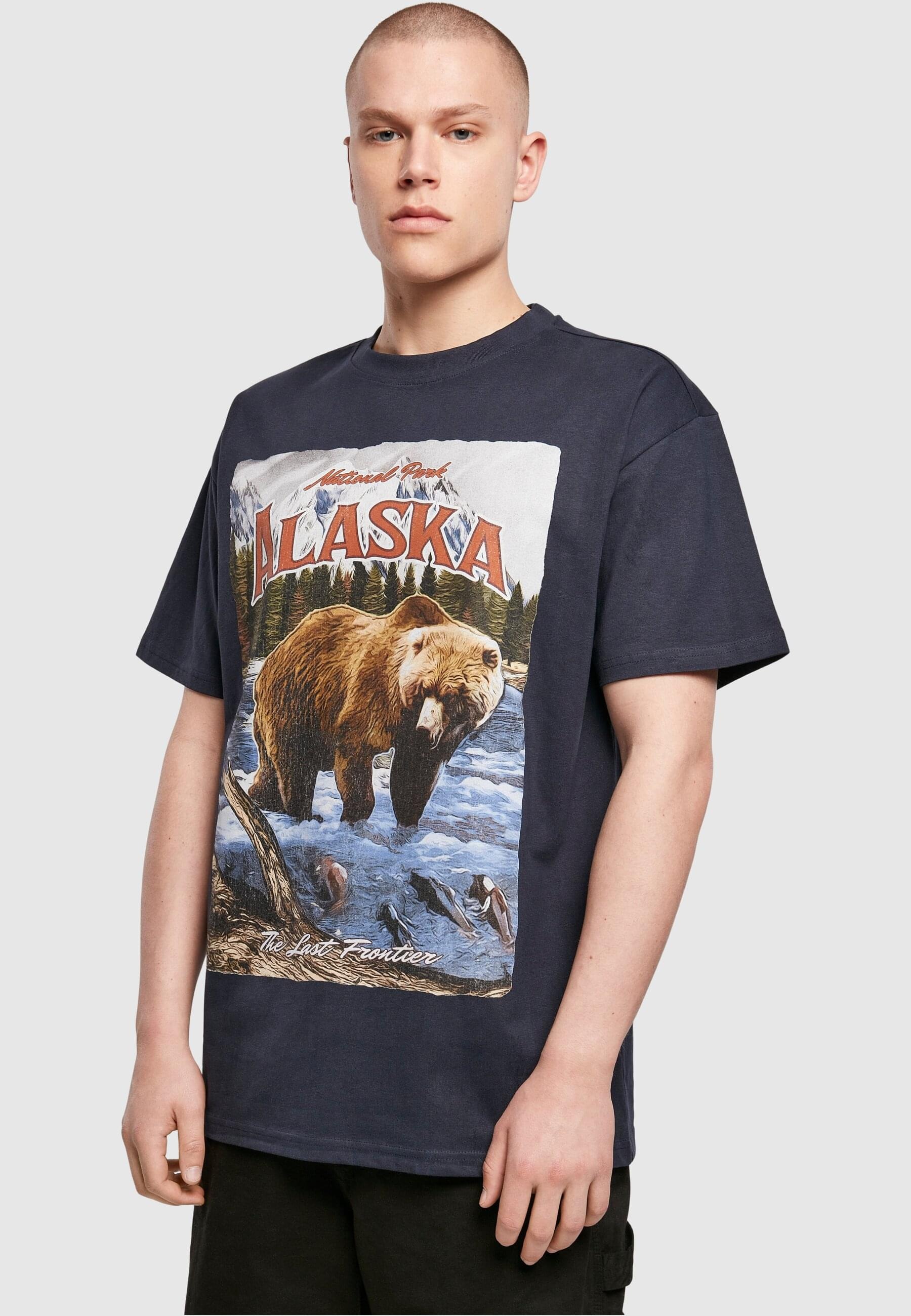 Upscale by Mister Tee T-Shirt »Upscale by Mister Tee Herren Alaska Vintage Oversize Tee«, (1 tlg.)