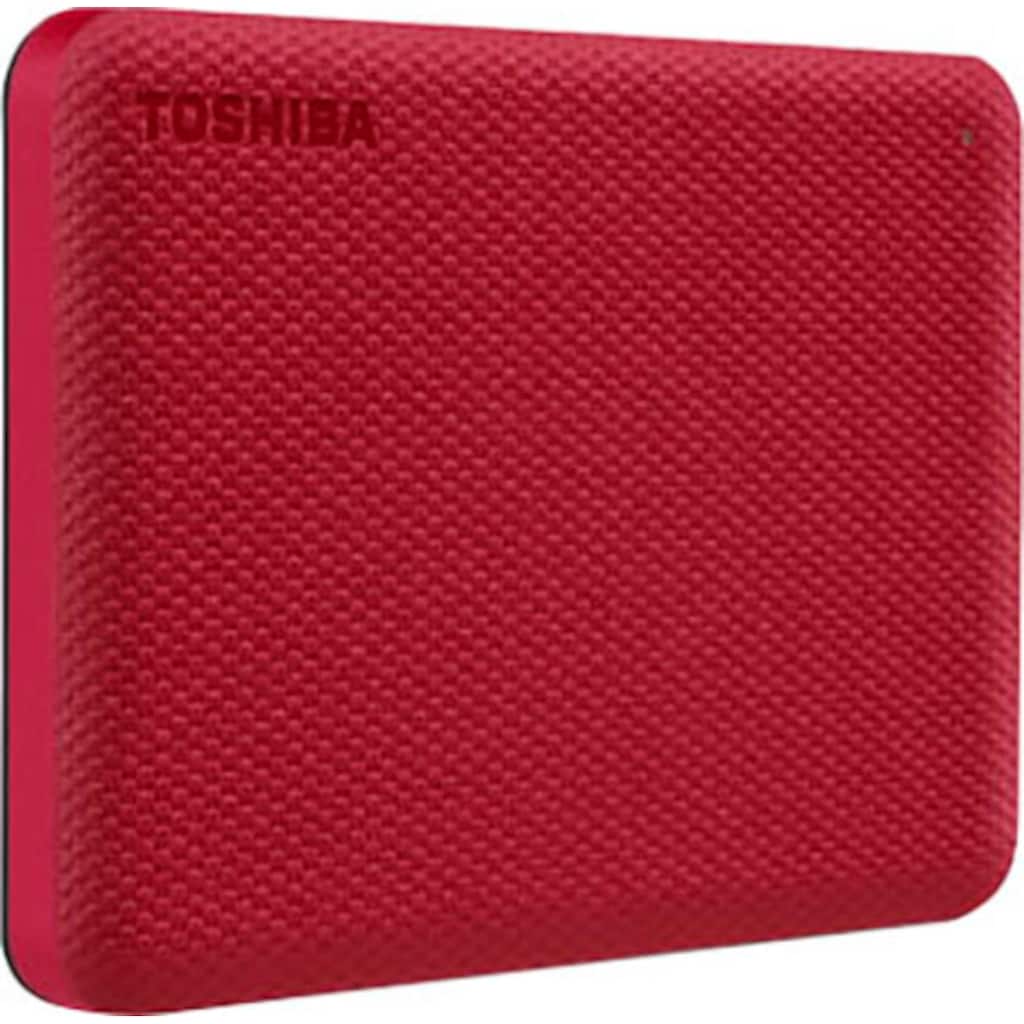 Toshiba externe HDD-Festplatte »Canvio Advance 4TB Red 2020«, 2,5 Zoll, Anschluss USB 3.2