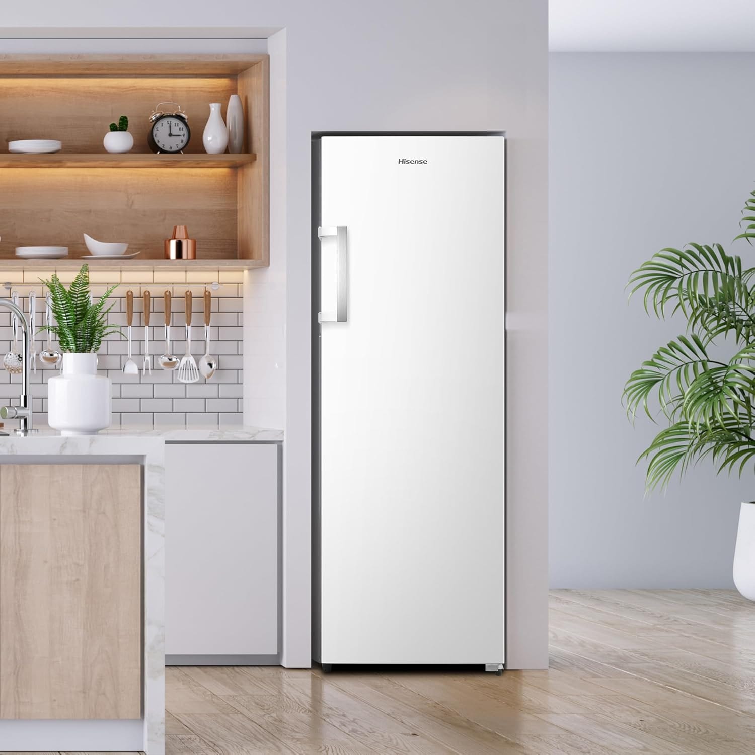 Hisense Gefrierschrank »FV298N4AWE«, 172 cm hoch, 59,5 cm breit, NoFrost - nie wieder abtauen!